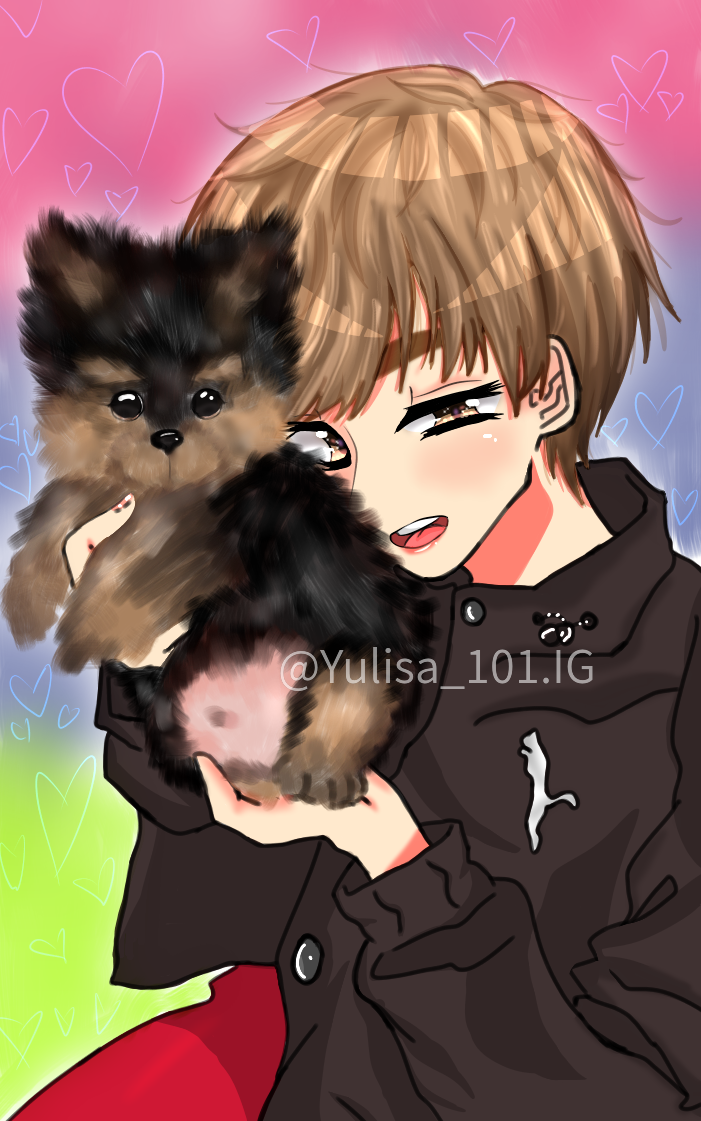 Yeontan And Tae Yulisa 101 イラスト Art Street アートストリート