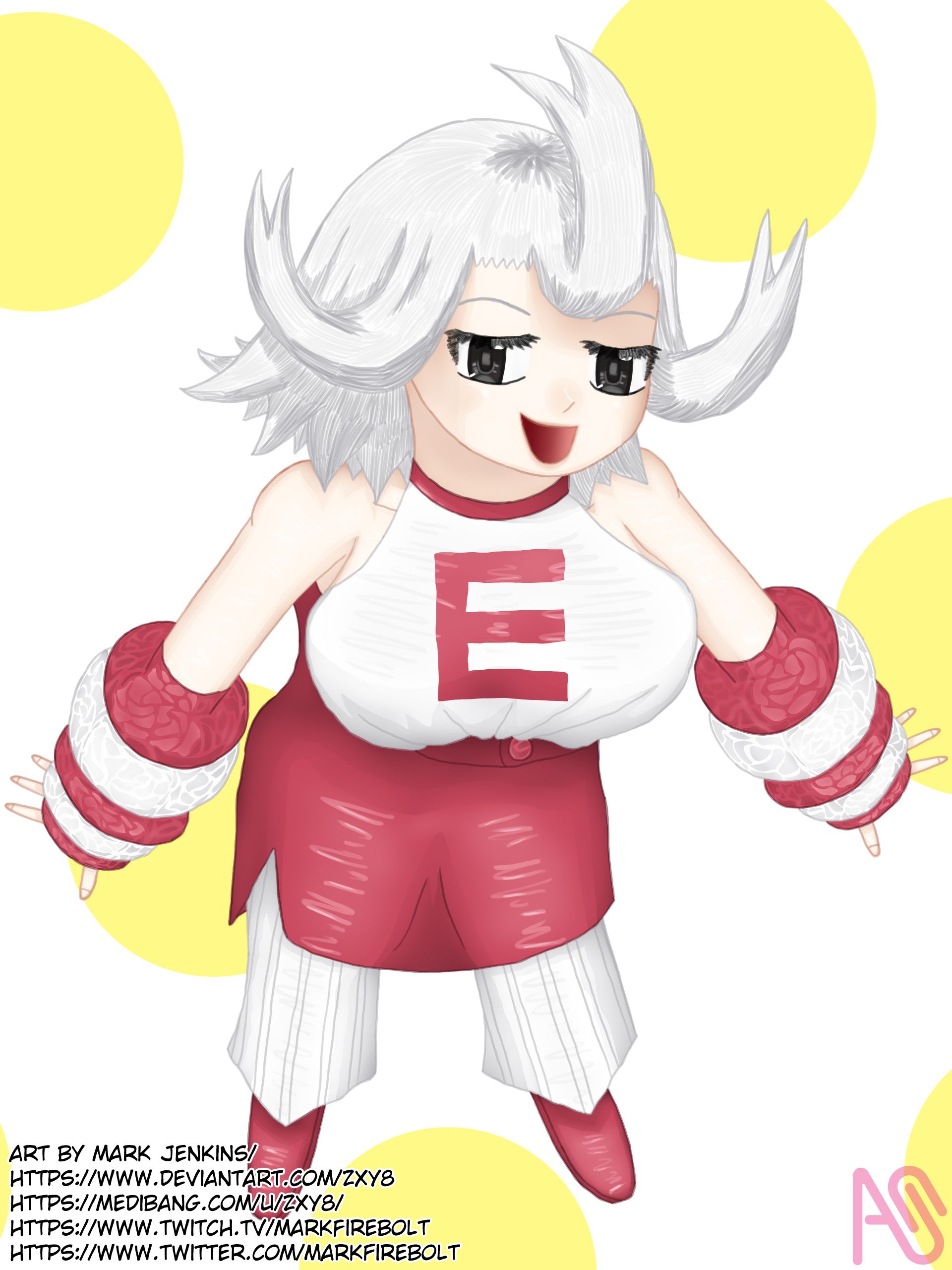 Electrode gijinka - Pokemon zxy8 - Illustrations ART street