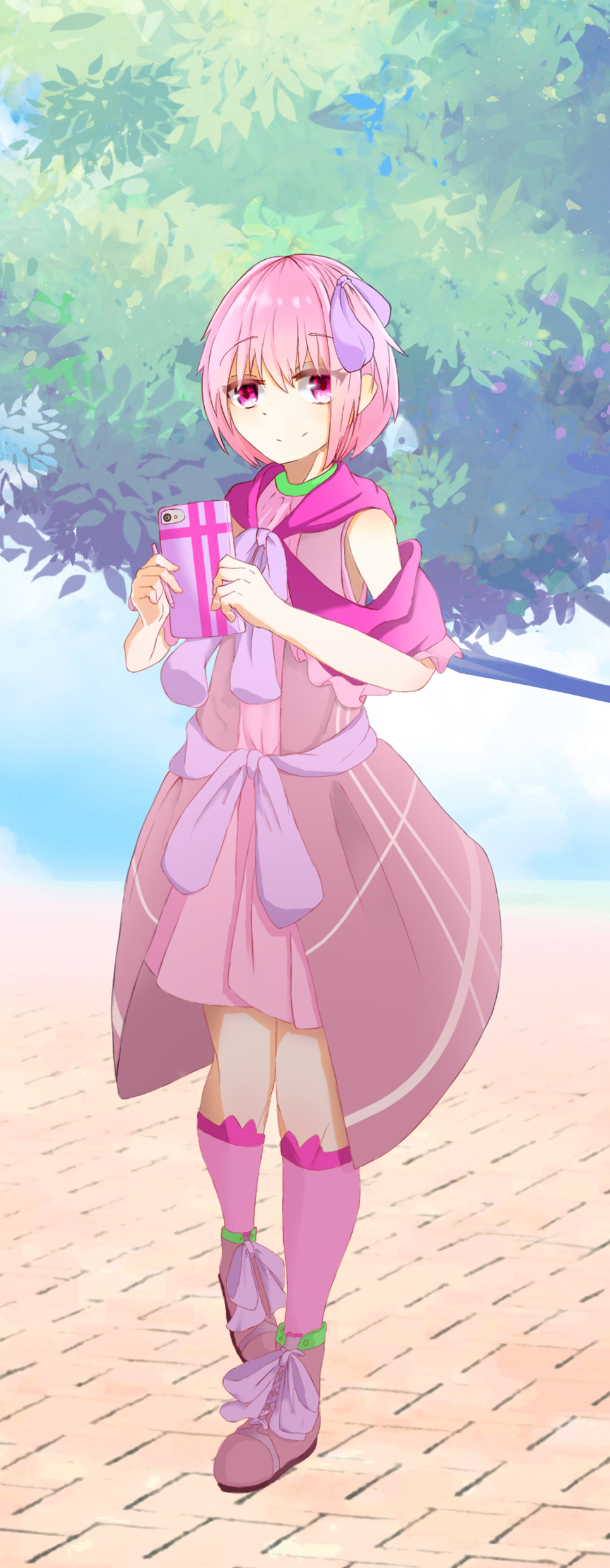 ピンクちゃん シロ Illustrations Art Street