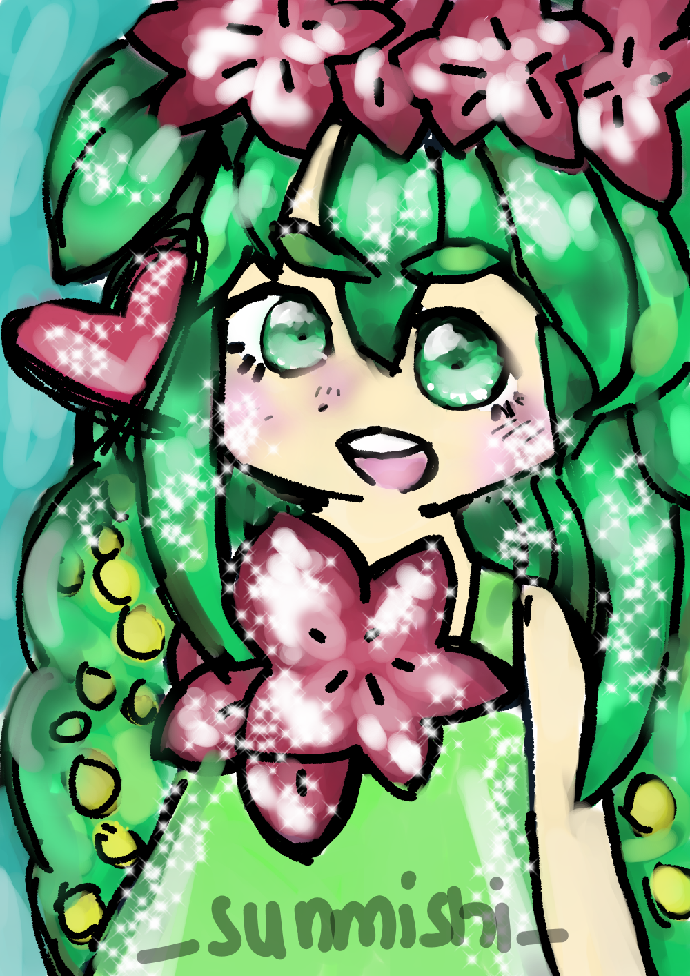Shaymin Crescentsun イラスト Art Street アートストリート