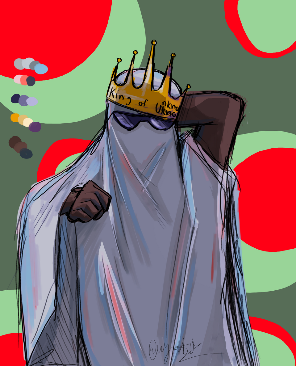 ghost Illust of Wyattix medibangpaint