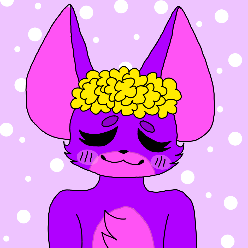 Flower Crown Floof Lunna The Fox イラスト Art Street アートストリート