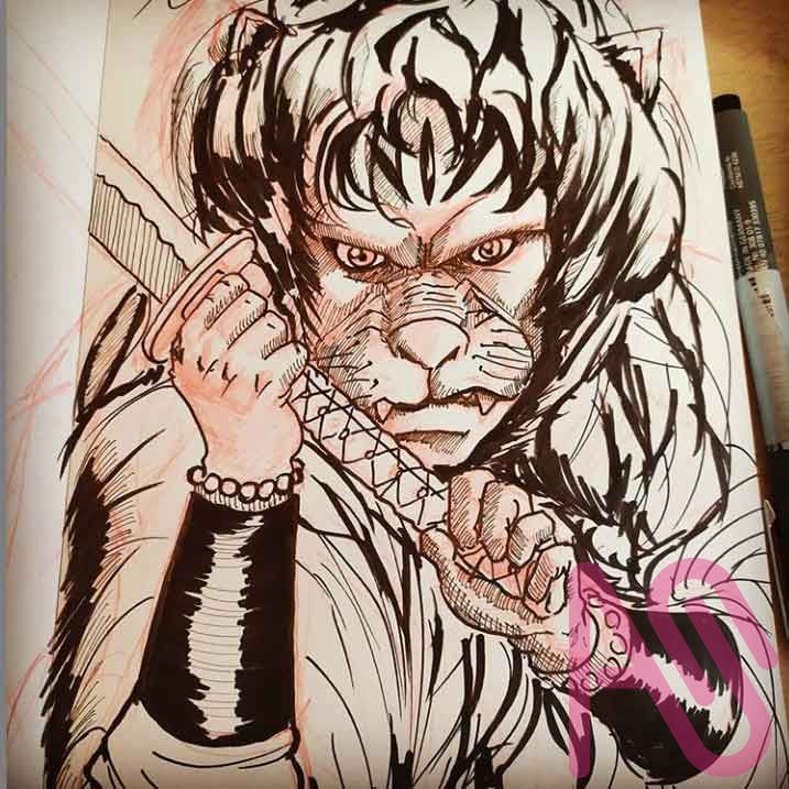 Tokusatsu Heroes Illust of Adhi Trahono mecha tokusatsu analog tokusatsufanart AnalogDrawing