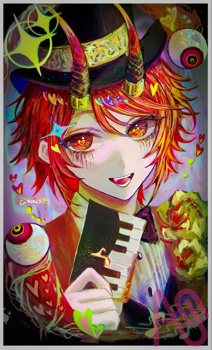 IdentityV Victor Grantz (monitoring parody) Illust of SENA illustration ポストマン Postman IdentityV identityvfanart ビクター・グランツ victorgrantz