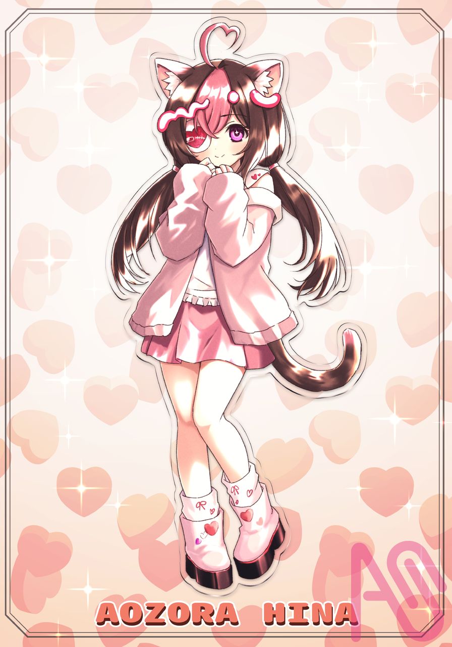 Sweet Cat Girl - 青空 妃菜 - Illust of はんりんご girl cat_ears 代理 代理お借りしました ねこ日記