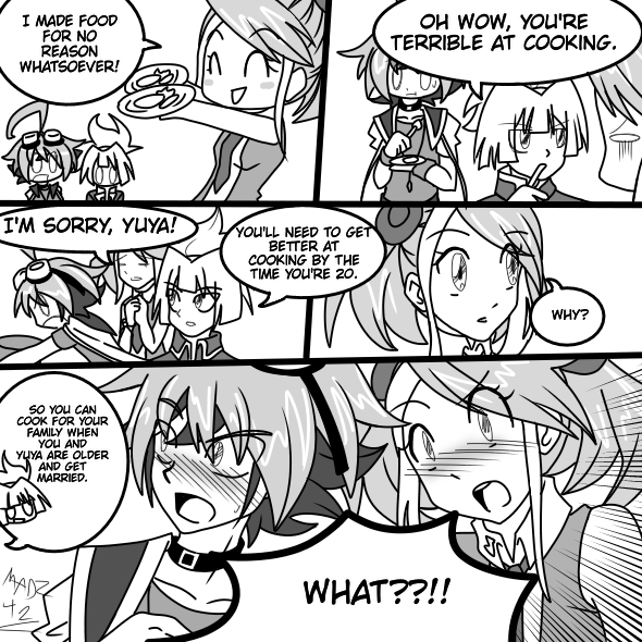 YuGiOh ArcV comic MadZ42 Illustrations ART street