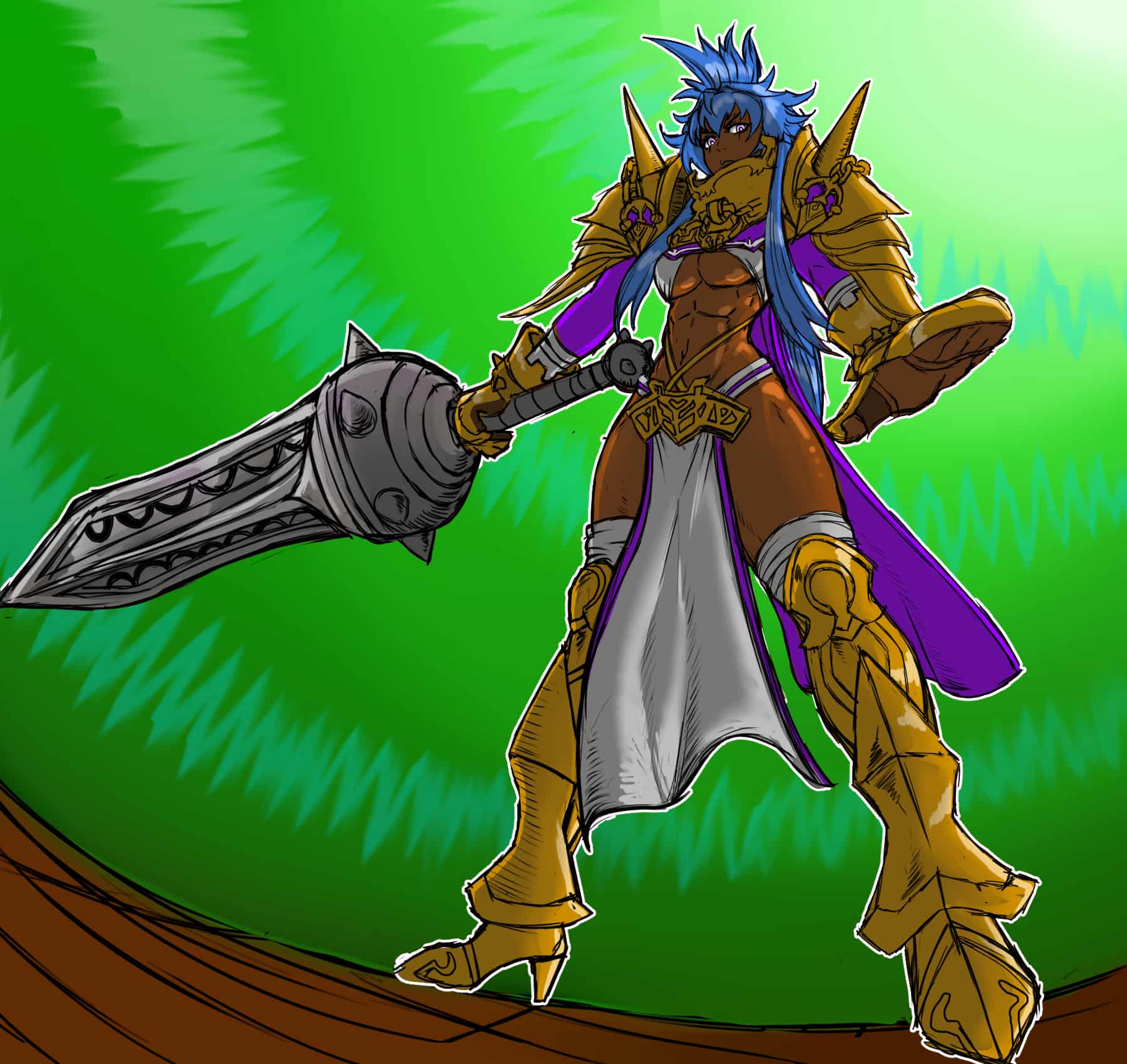 Oldoa Fan Art From Wotv Ffbe Develope9r イラスト Art Street アートストリート