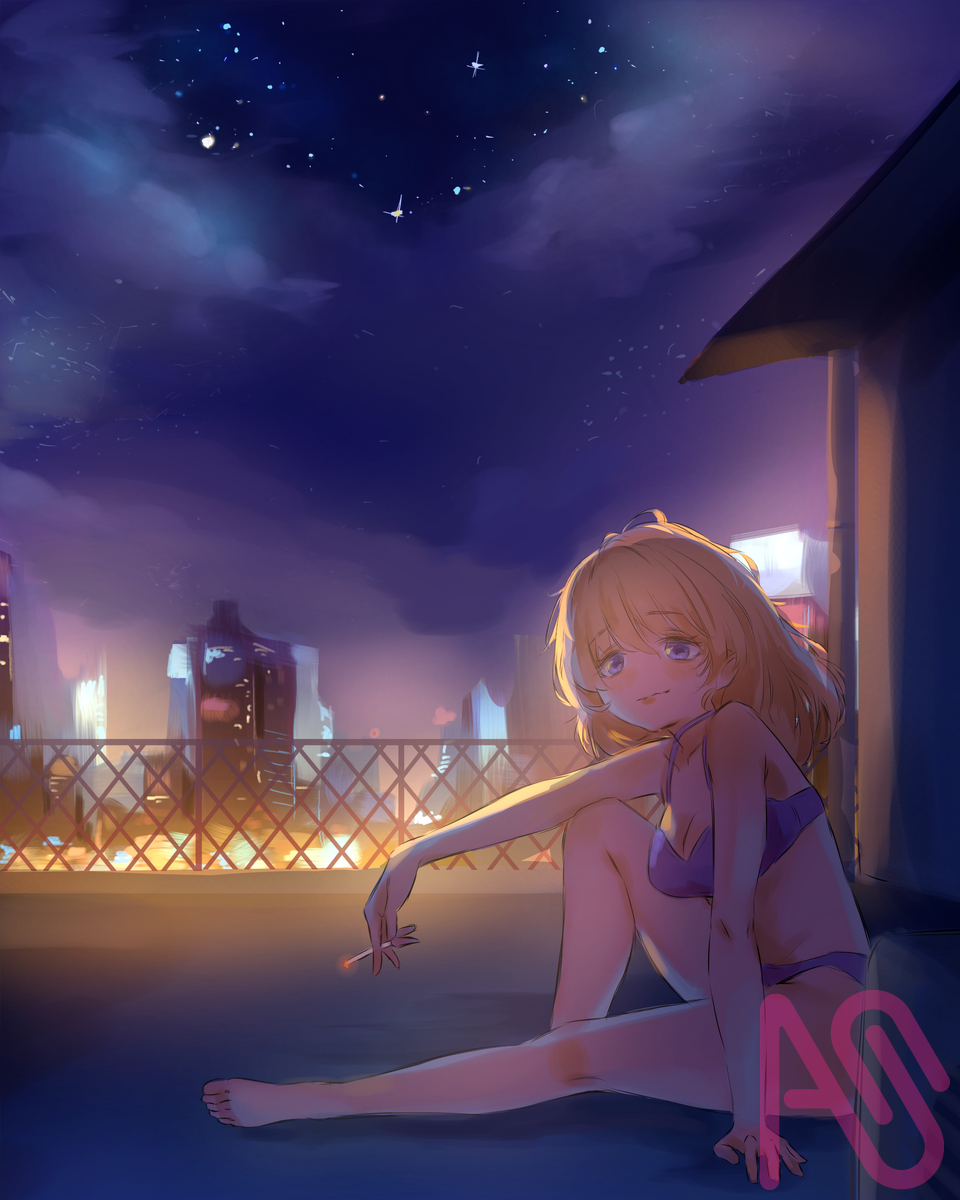 Those nights Illust of MinG girl night