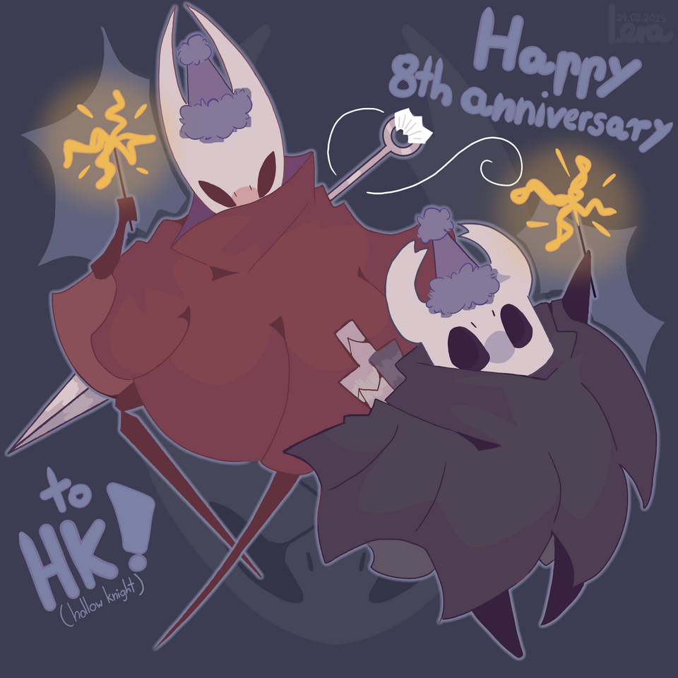 hollow knight 9th anniversary Illust of Lera medibangpaint Hollow_Knight