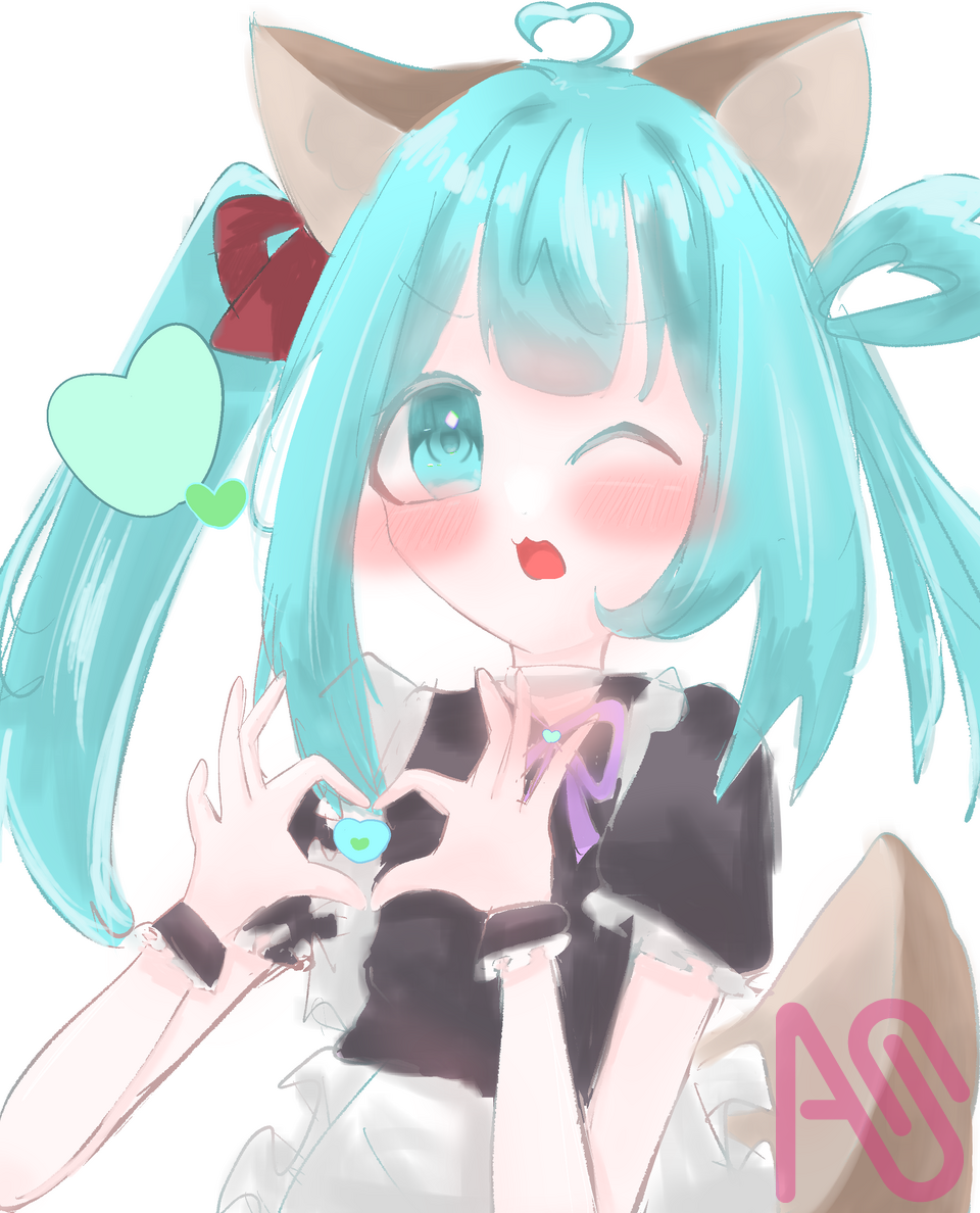 フォロワー50人ありがとう！ Illust of むいむぎ✌️😎✌️代選中‼️ girl impasto 代理 むぎ