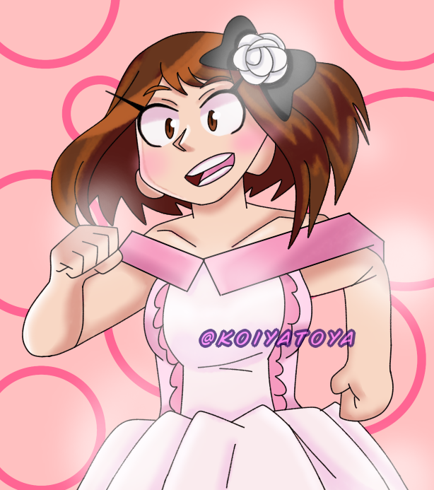 Ochako Uraraka Koiyatoya - Illustrations ART street