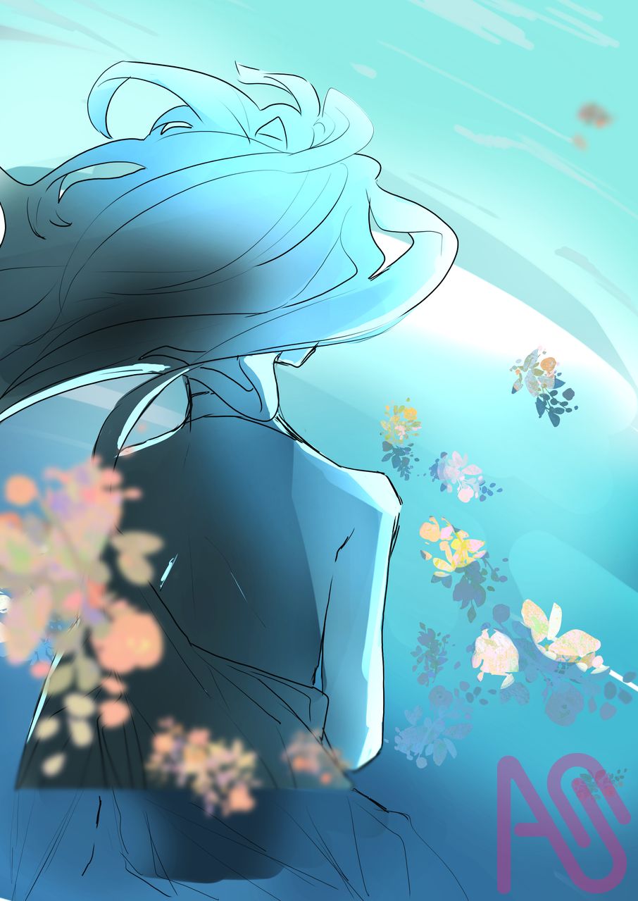 0920 Illust of MiyaKo girl oc