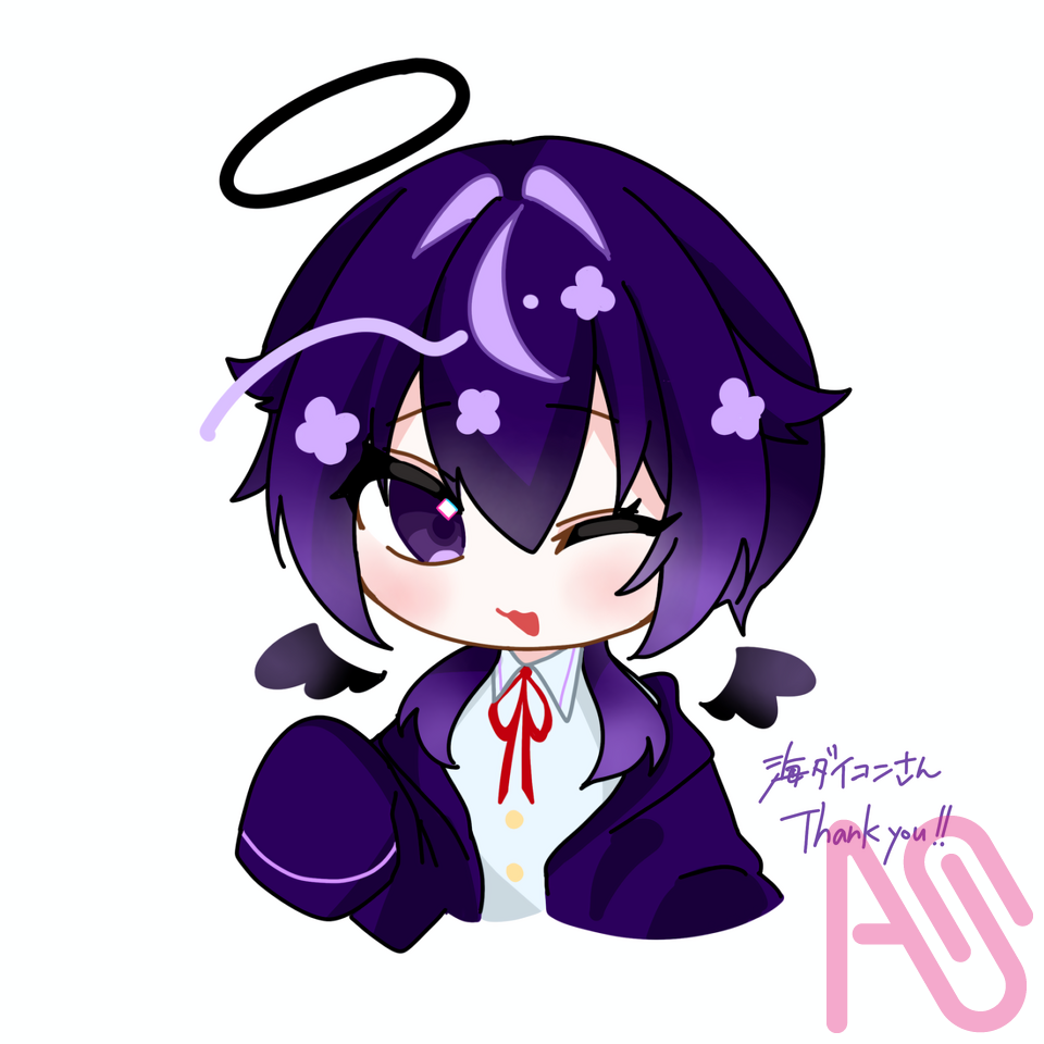 誕生日イラストお礼！① Illust of ことろ。 アニメ塗り chibi よその子 代理 ことろあーと ねこ日記