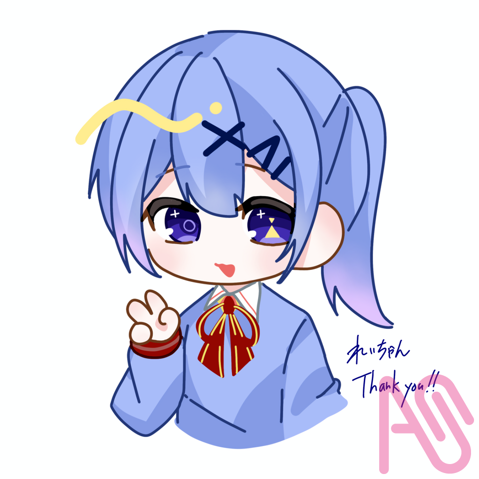 誕生日イラストお礼！① Illust of ことろ。 アニメ塗り chibi よその子 代理 ことろあーと ねこ日記