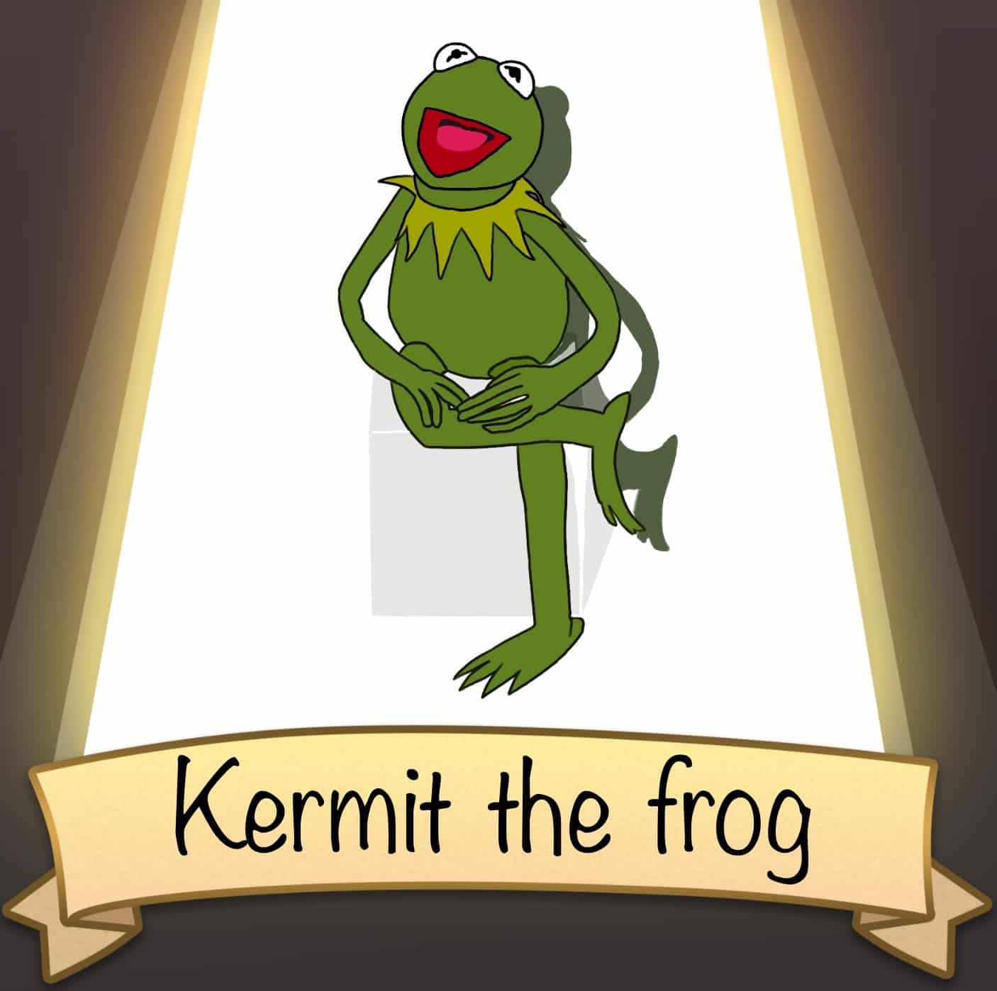 Kermit The Frog Sketching Kiddo イラスト Art Street アートストリート