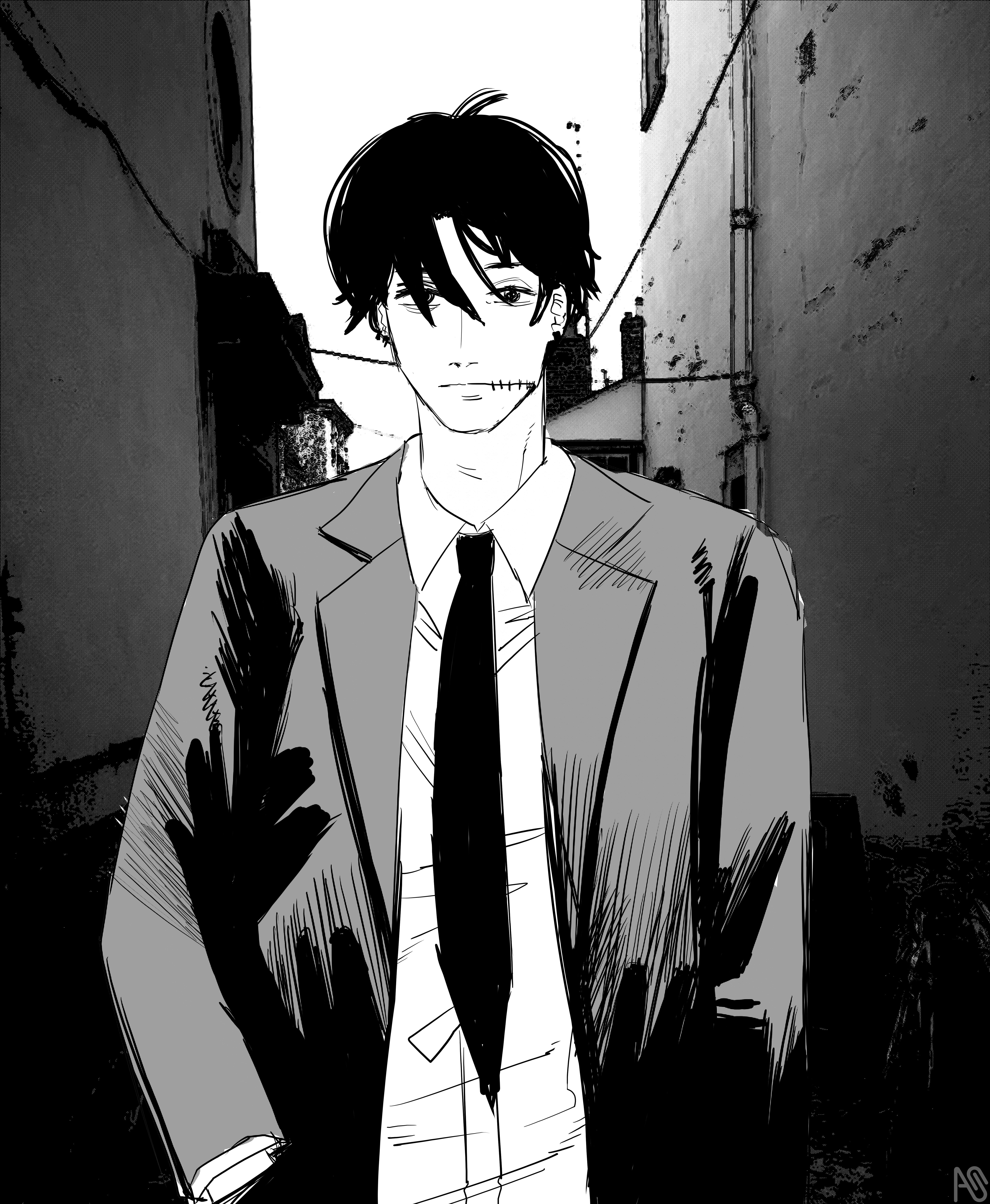 Young Kishibe Jawsszy - イラスト ART street (アートストリート)