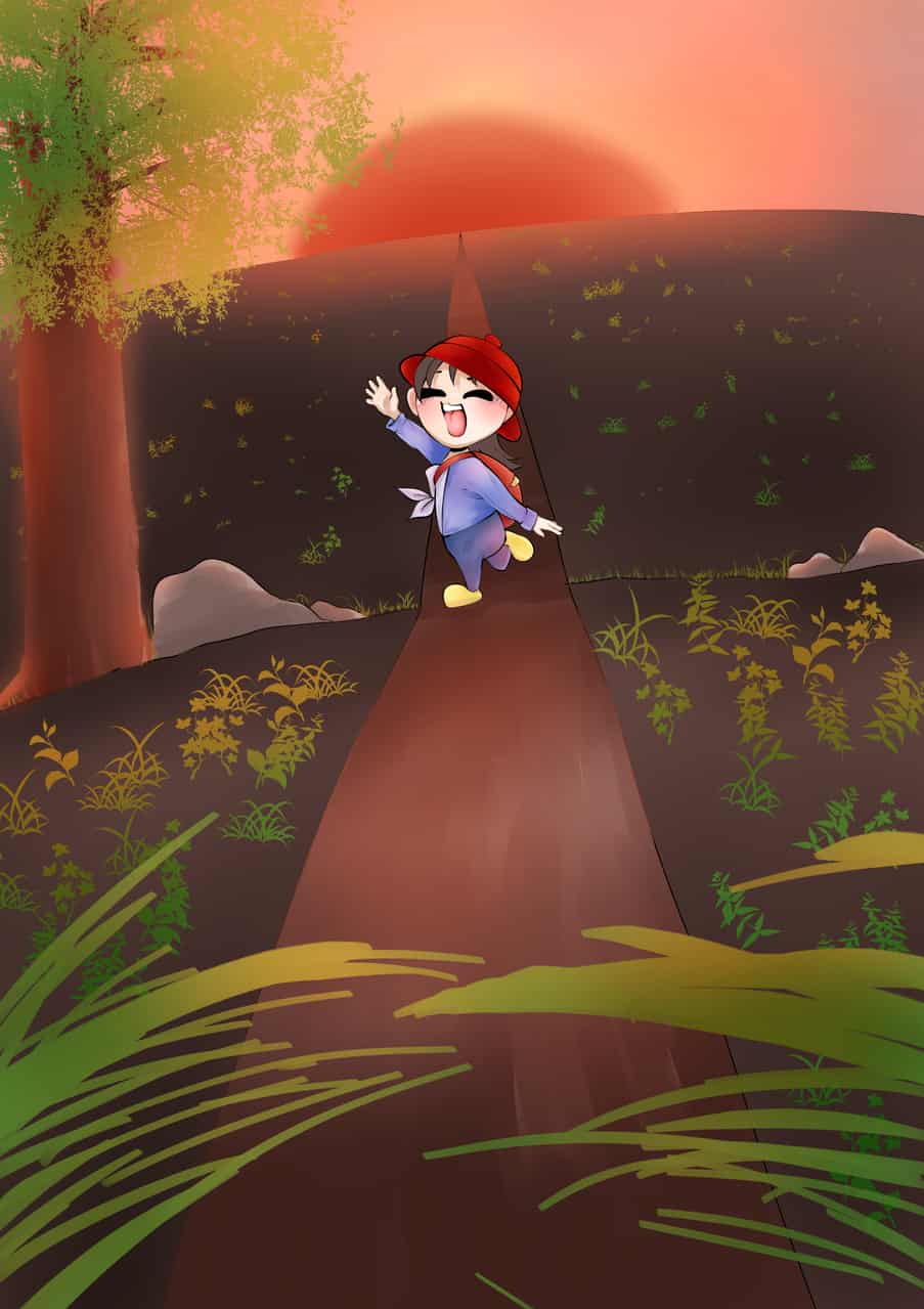 旅立ちの挨拶 鬼柚 イラスト Art Street アートストリート