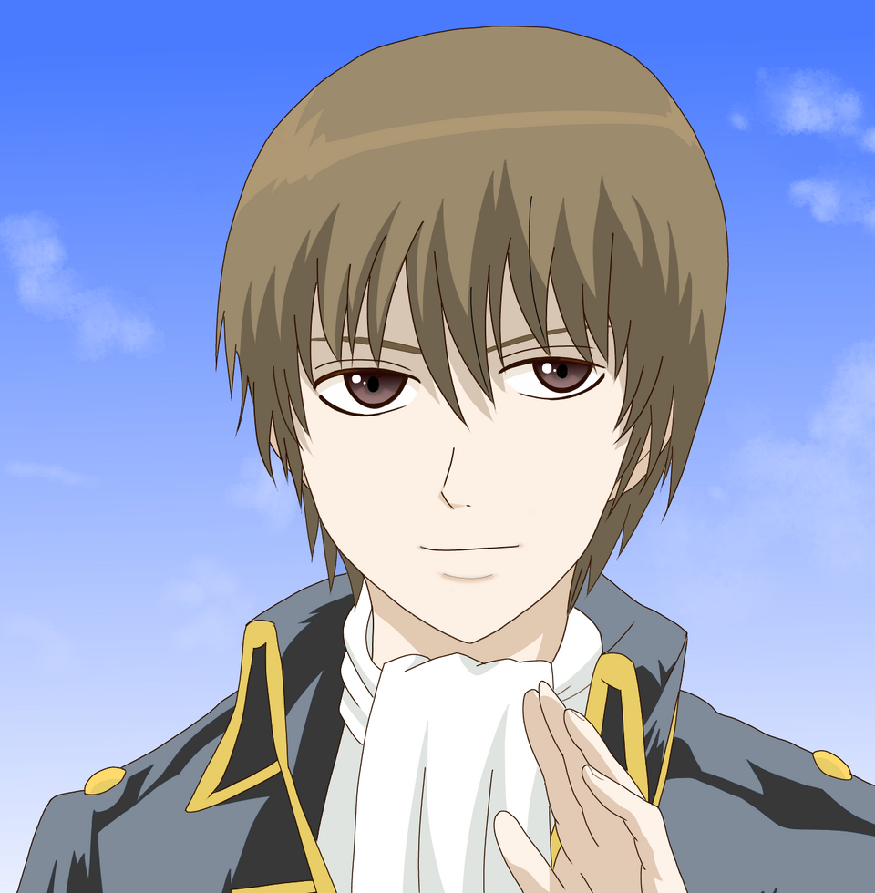 Gintama 沖田総悟 ネックレス】銀魂 沖田総悟 56mm ホロ缶バッジ 銀ノ魂