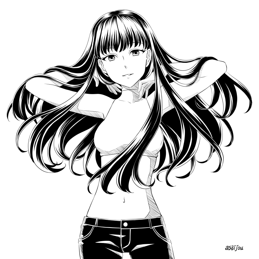 黒髪 あさいじょう イラスト Art Street アートストリート