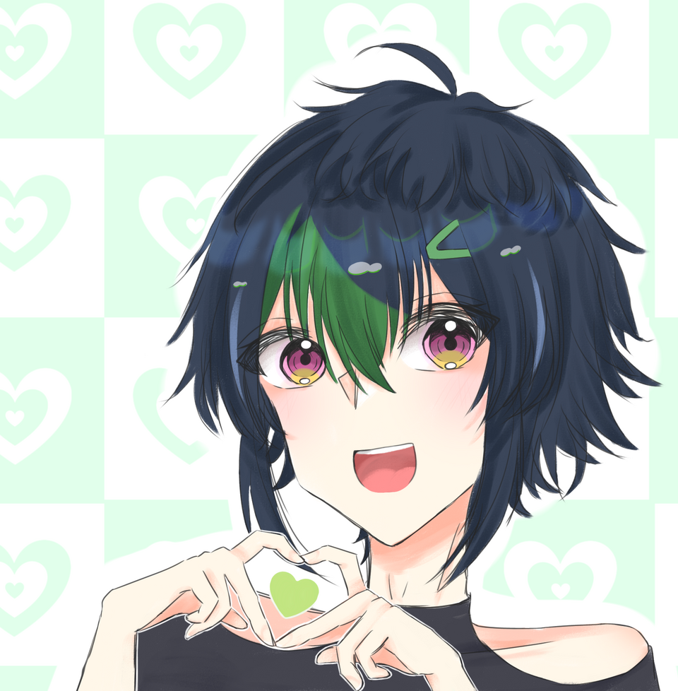 落書きﾐｿ Illust of 冷凍L fanart 絵ライぞ伊波