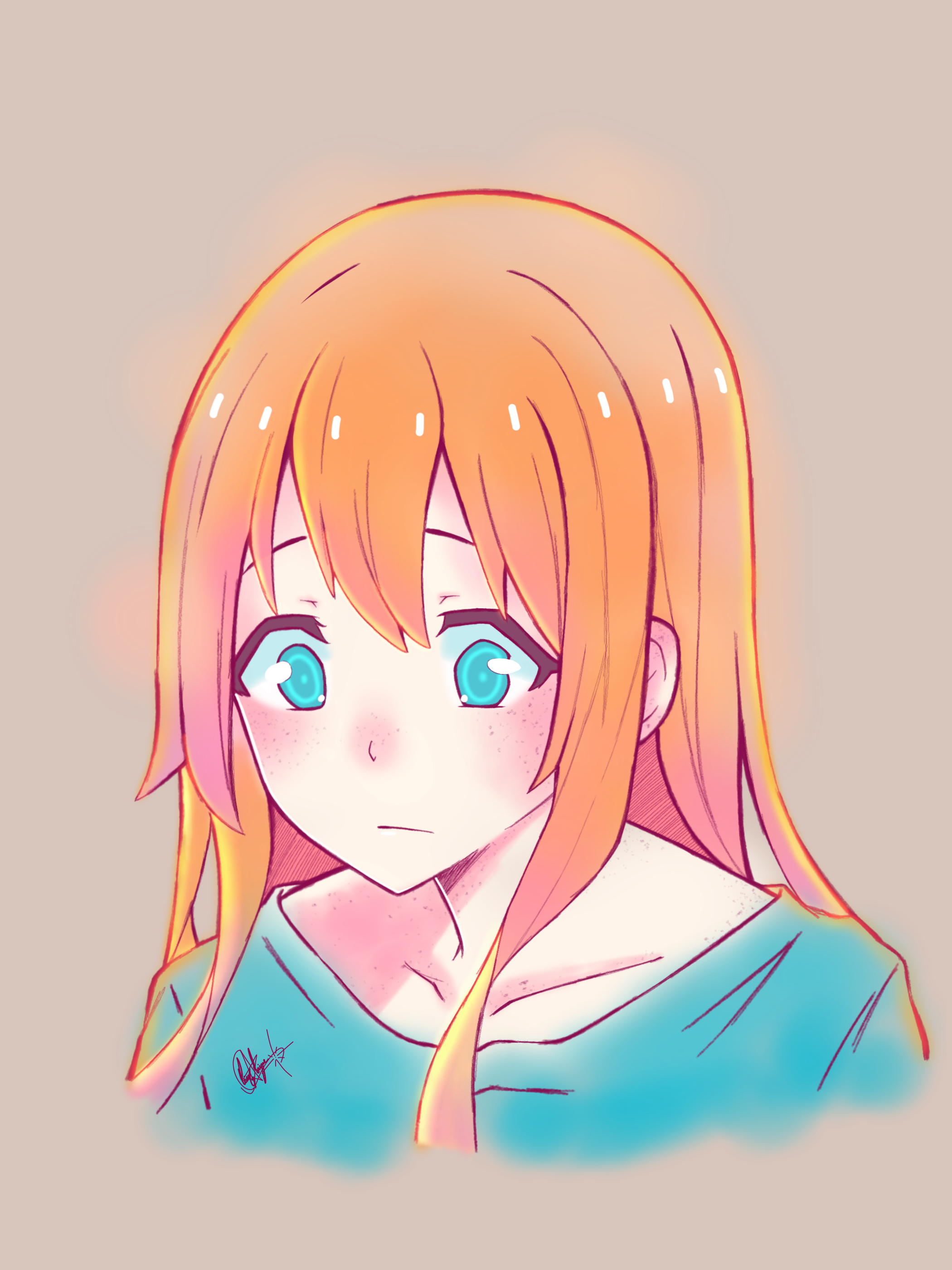 Drawing anime Oc Viernes Illustrations ART street