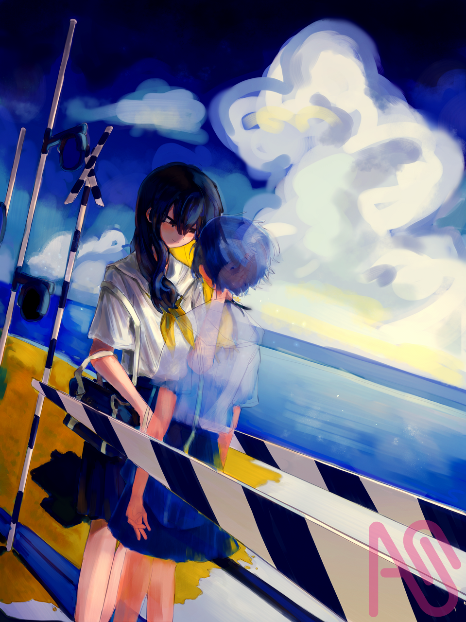 僕だけを見ててよ(タップ推奨) Illust of ayaao girl fanart medibangpaint みきとP 少女レイ