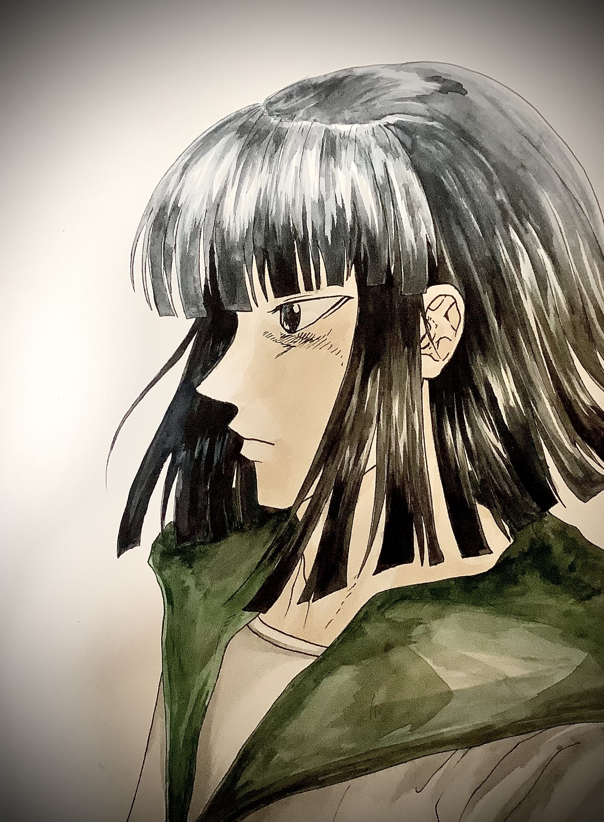 横顔 しぃたけちゃんの煮汁ちゃん Illustrations Art Street