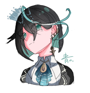 ショート雨夜さん Illust of 隠れ如月 doodle ミリプロ 雨夜リズ