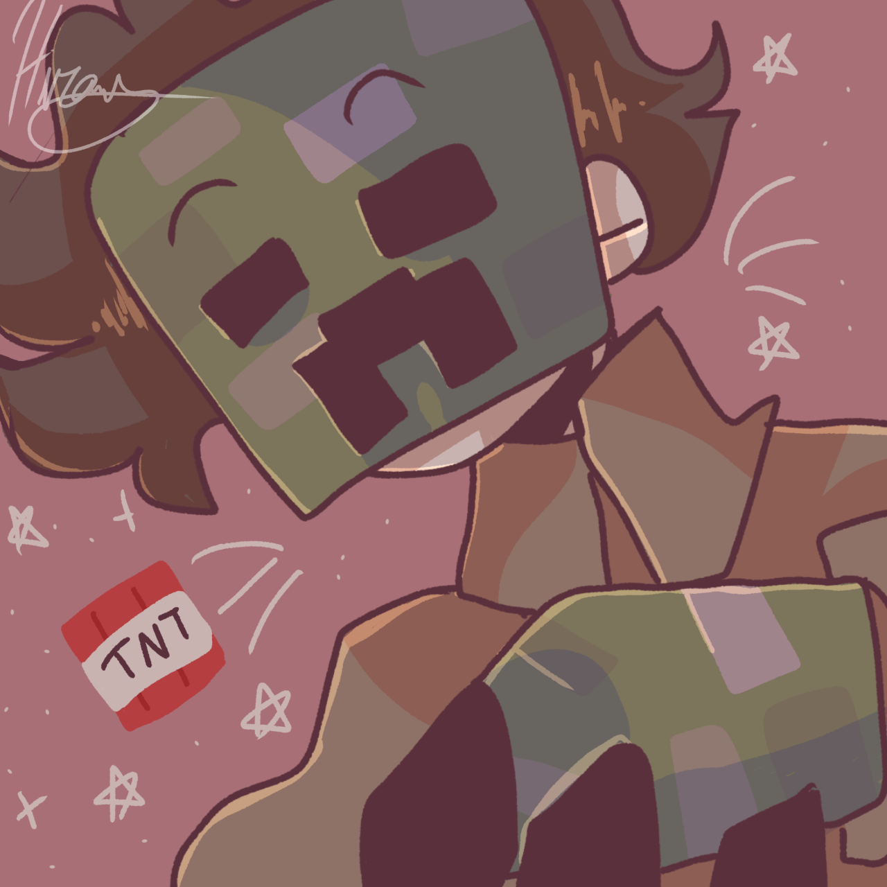 Creeper aw man Hiramdrawsokay Illustrations ART street