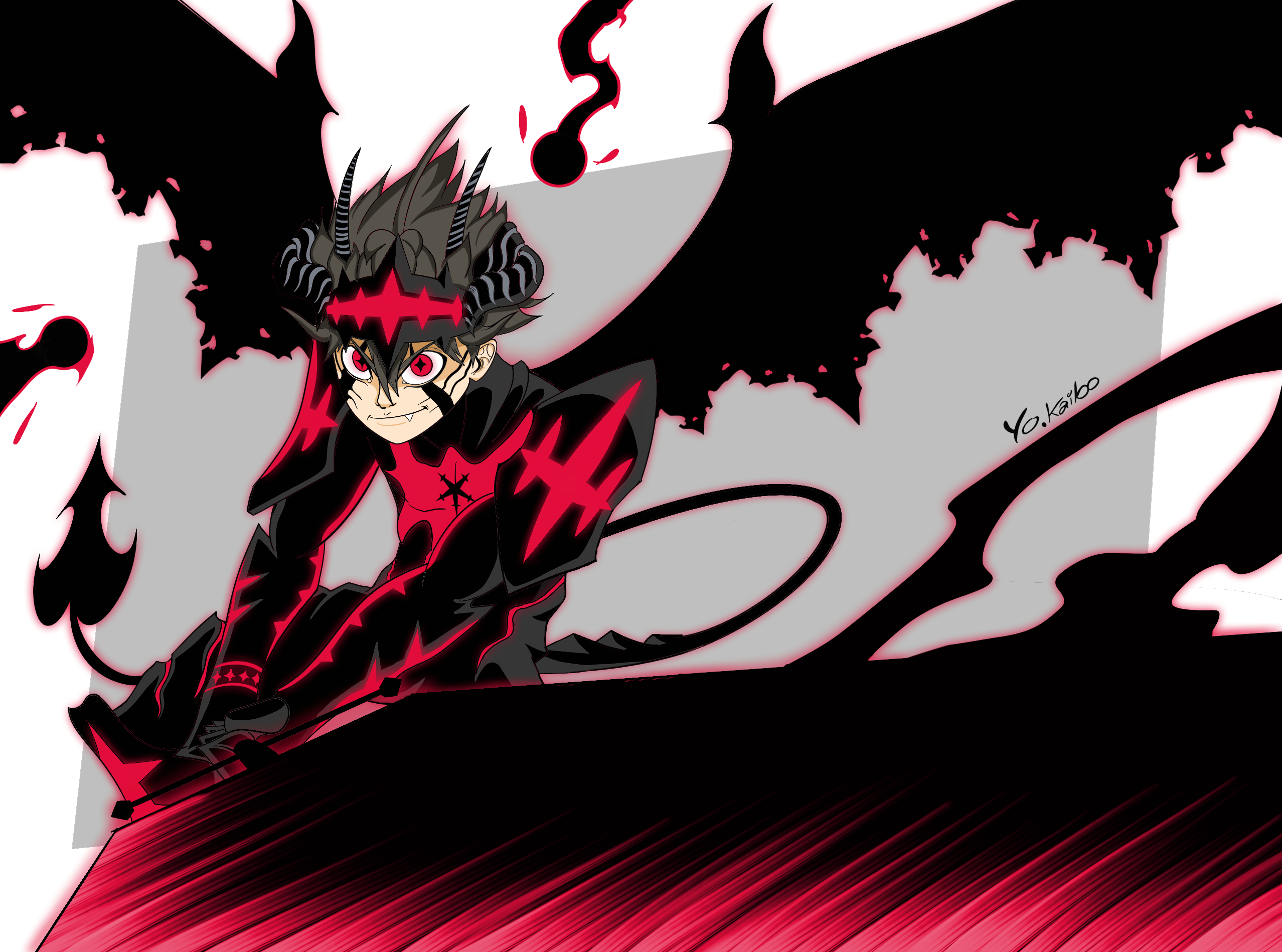 Asta Demon form YO-GONG - Illustrations ART street