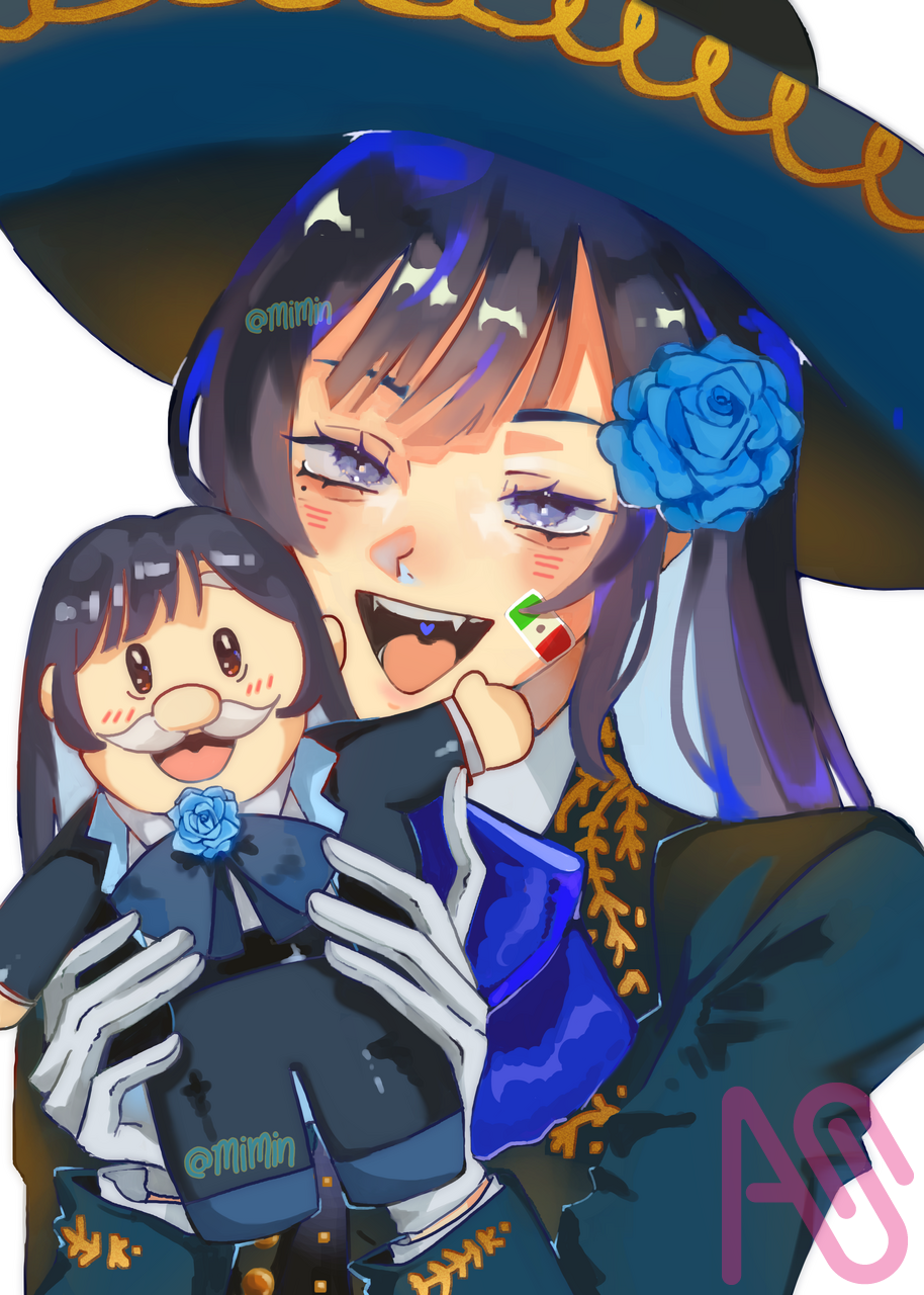 ADO - MEXICO CONCERT Illust of PINK- MIMIN fanart art anime animegirl Artwork animeart jpop Hibana Jpopidol Ado