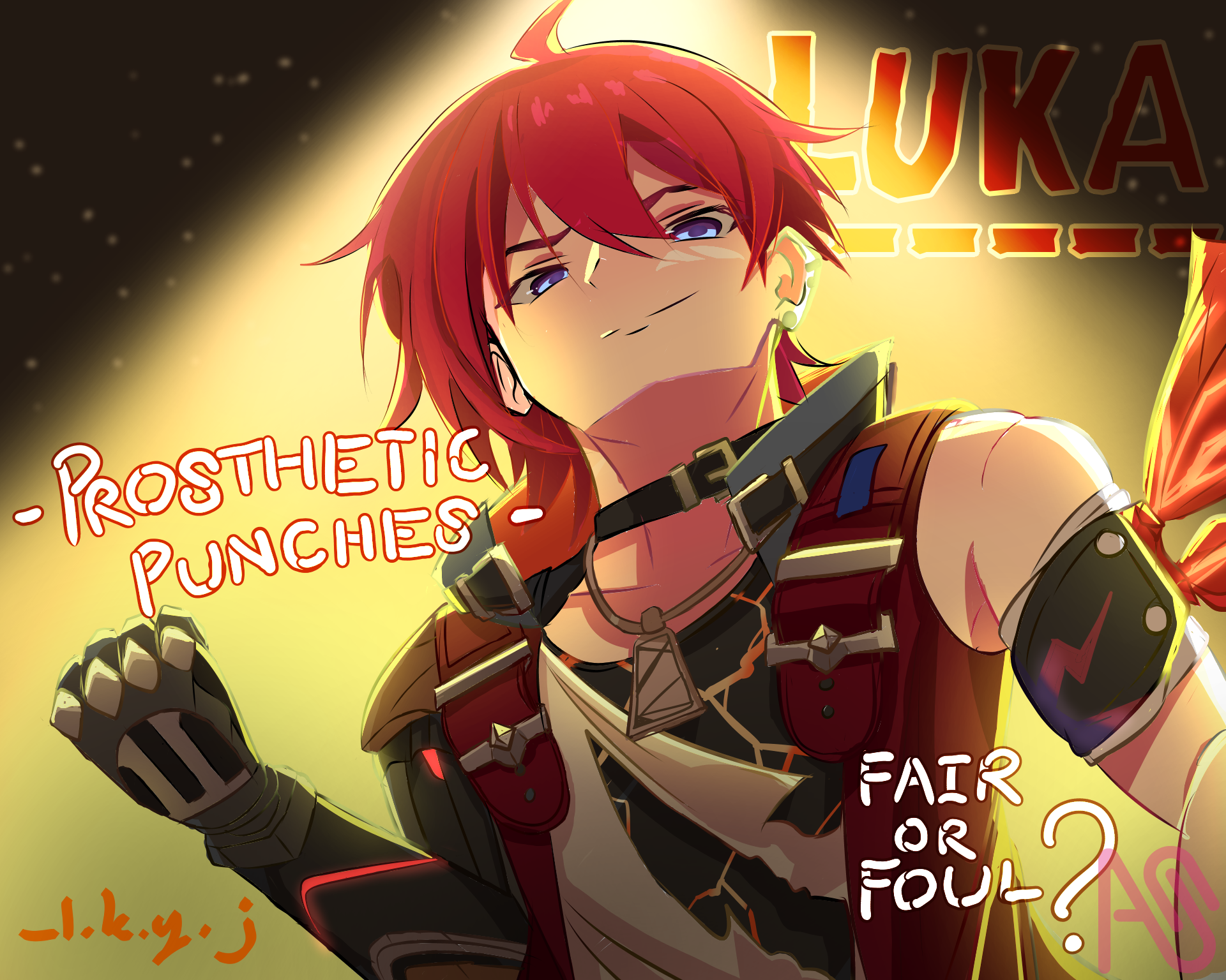 Luka from Honkai: Star Rail Fanart 🏼 ElKaYeJe - Illustrations ART street