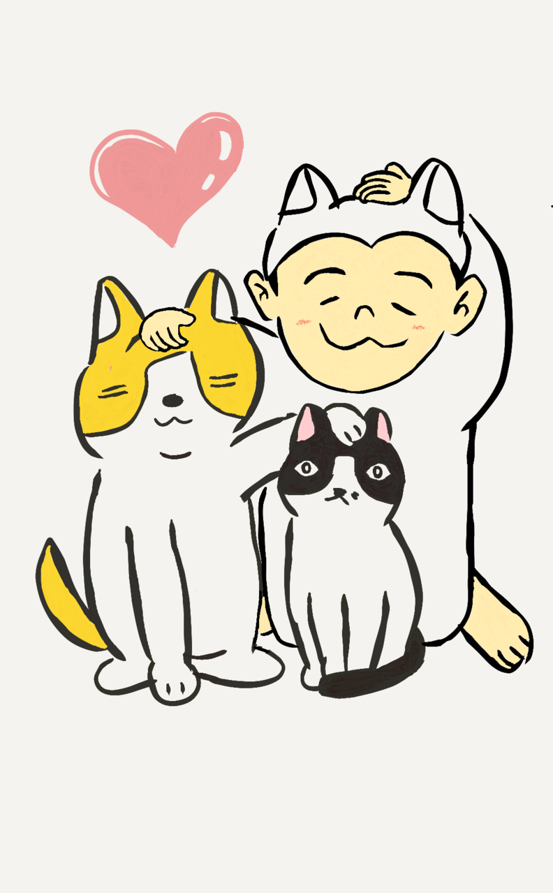 人貓孩子 Potatochips イラスト Art Street アートストリート 人貓孩子 Potatochips イラスト Art Street アートストリート