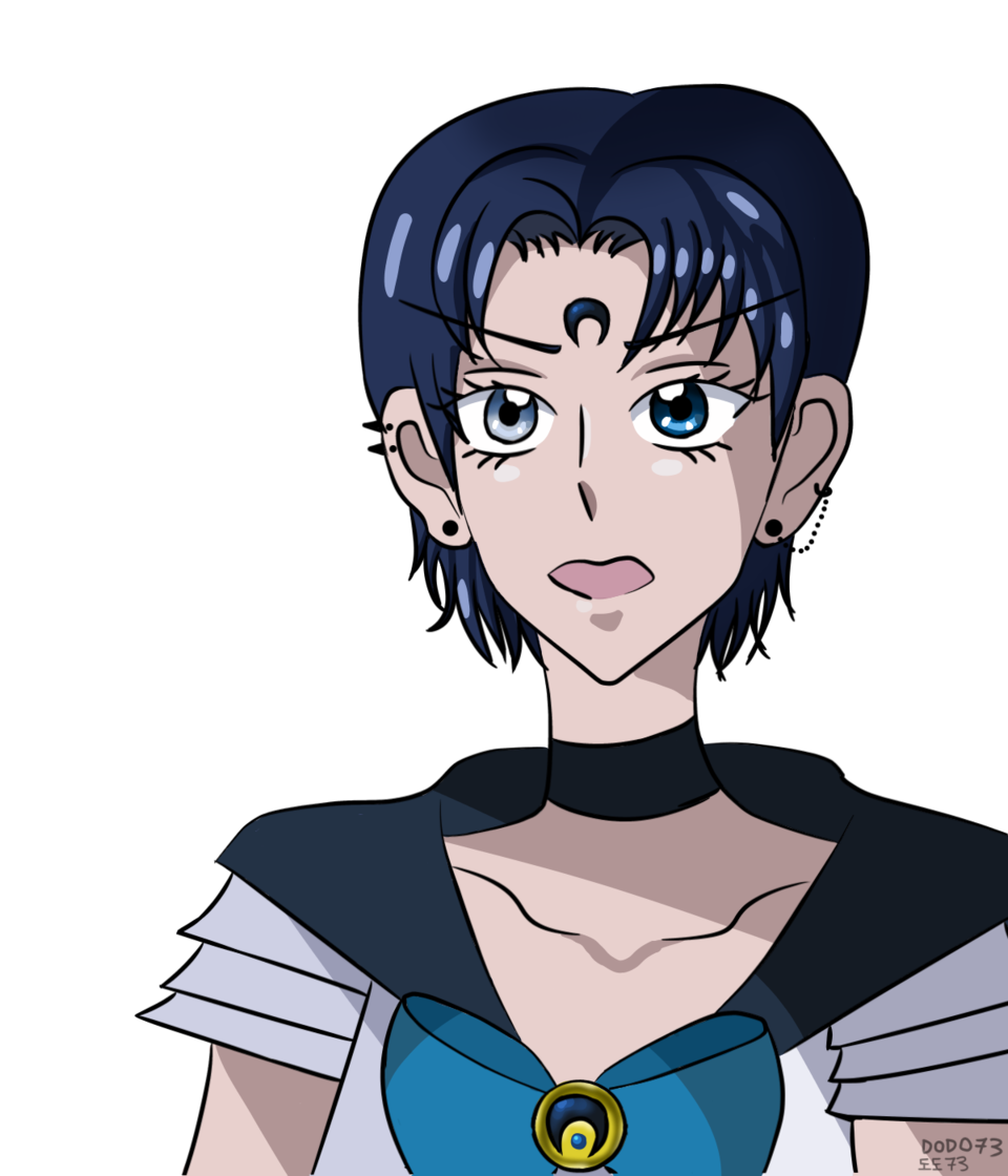 Sailor Black Moon 블랙 선원 달 Park Young Soo 공원 젊은 김 イラスト Art Street アートストリート