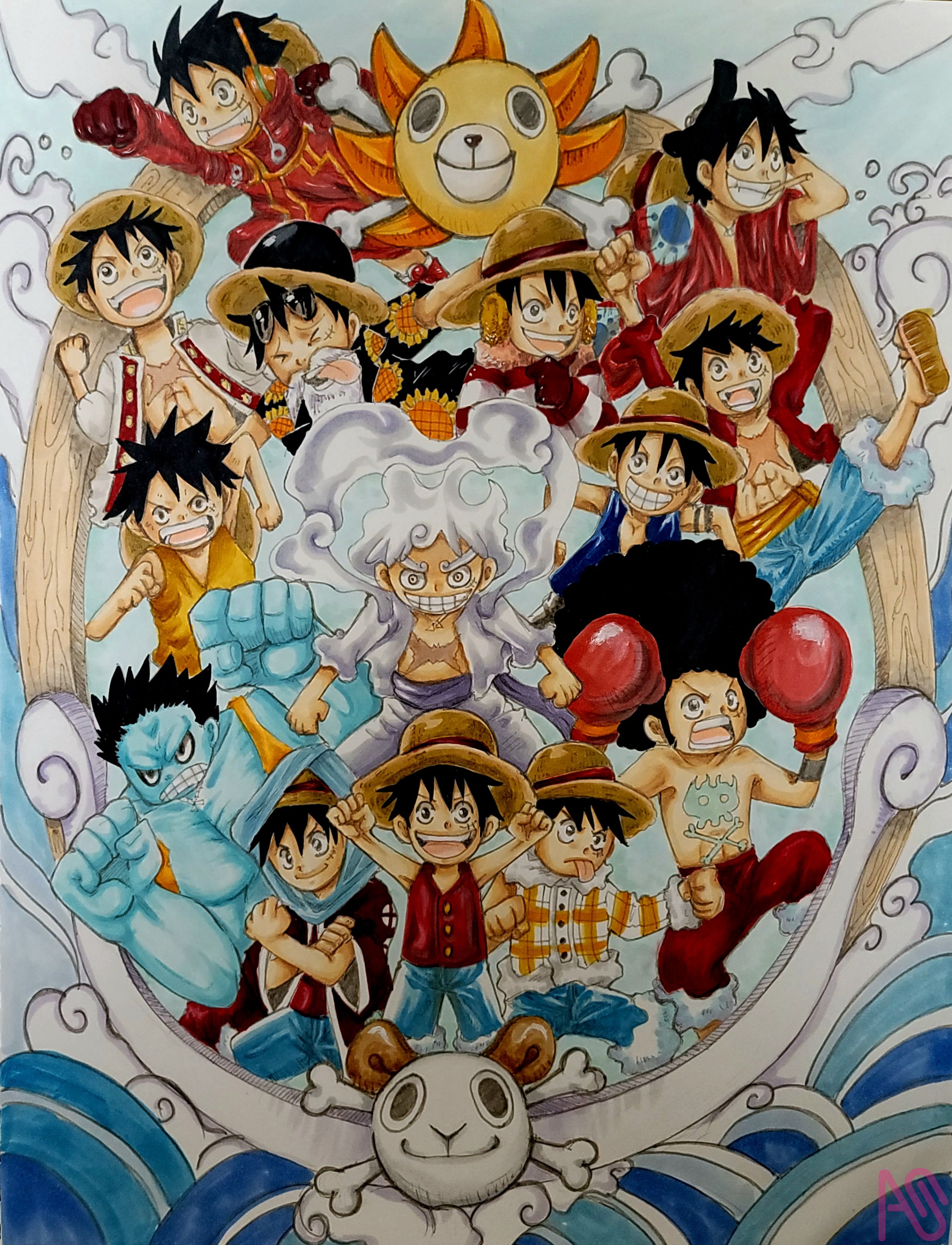 ルフィ誕生日 あやとん - Illustrations ART street