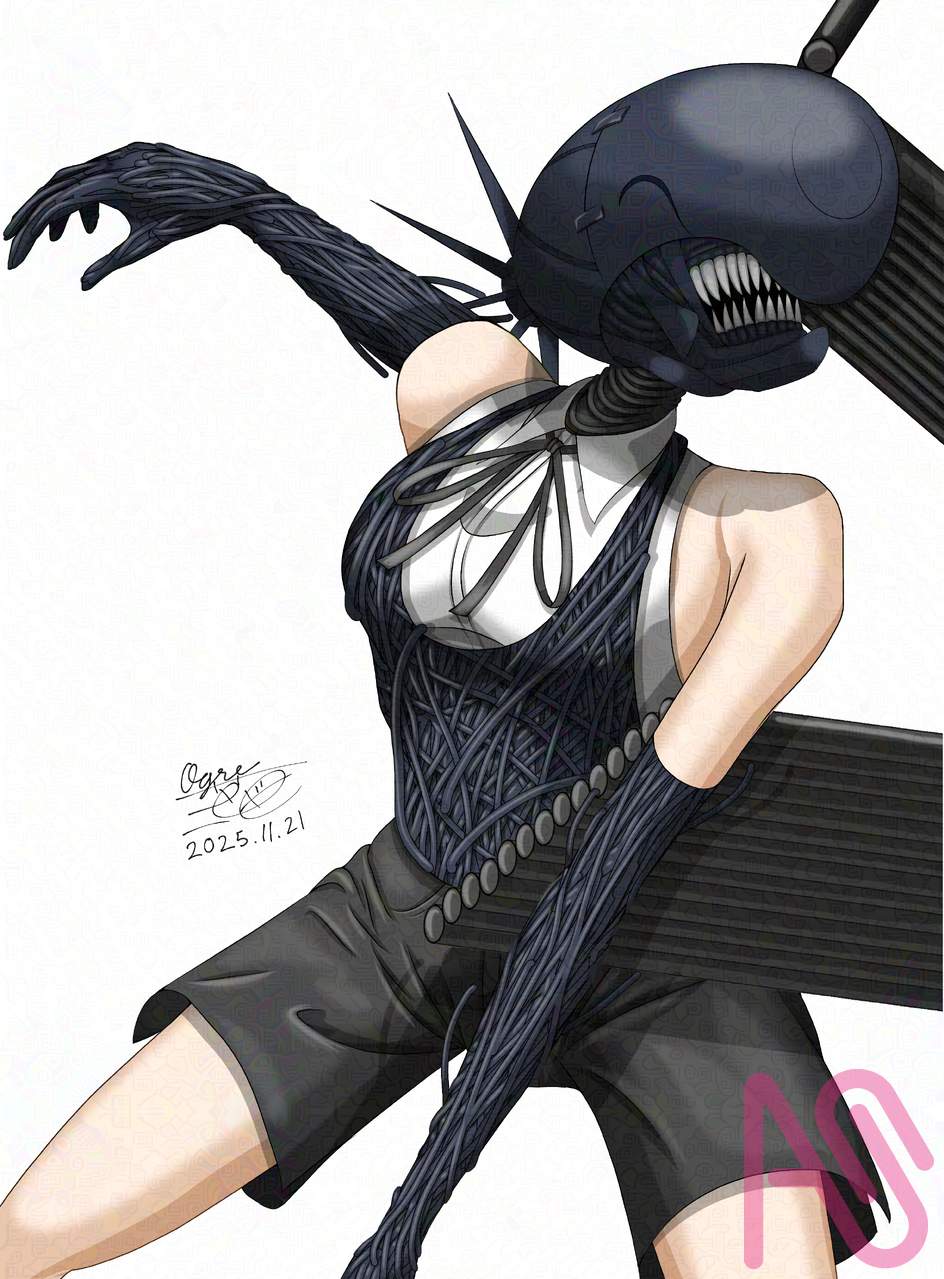 レゼ（REZE） Illust of 大賀　三芭図（tachibanafactory） fanfic girl fanart ChainsawMan レゼ Reze チェンソーマンレゼ 絵描きさんフォロバ100 秋の創作クラスタフォロー祭り