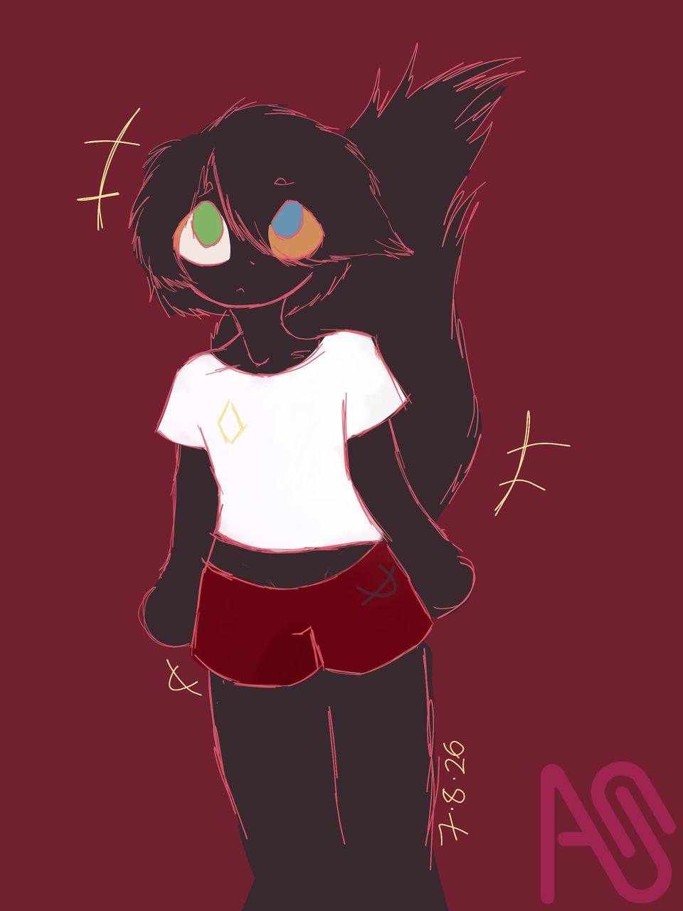 New persona!!  Illust of Ankit0xxy__ digital oc fursona bored Persona Ankit0xxy__