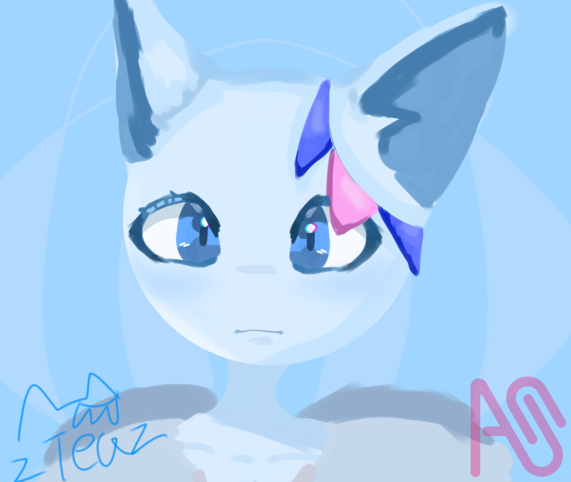 厚塗りたのしえ Illust of 天青ネコpﾀﾞﾖ impasto ワンドロ oc 天青作品