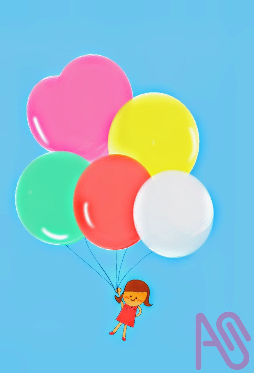 🎋七夕空中散歩🎈 Illust of はな