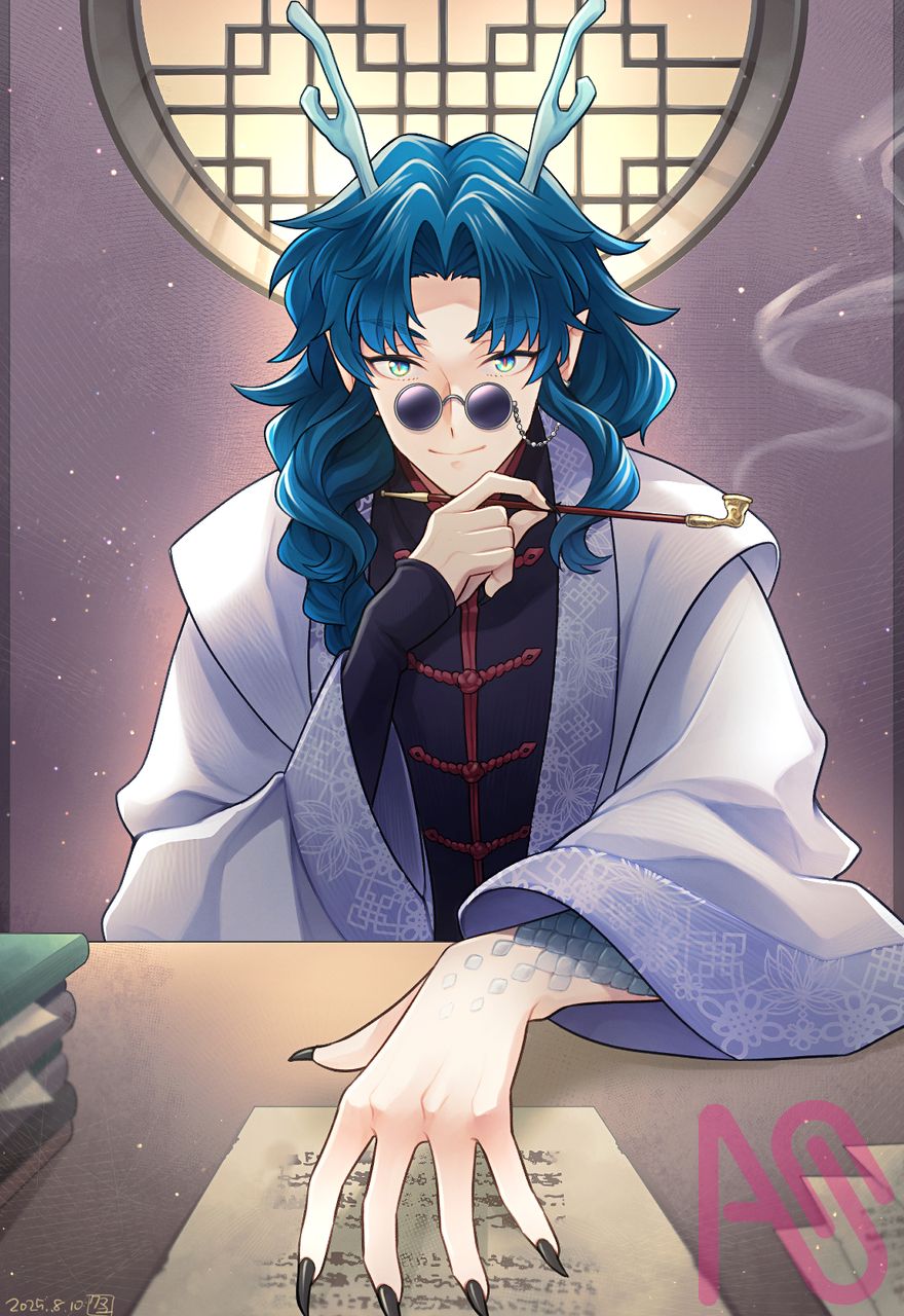 龍人 Illust of クマユ Personification original male oc