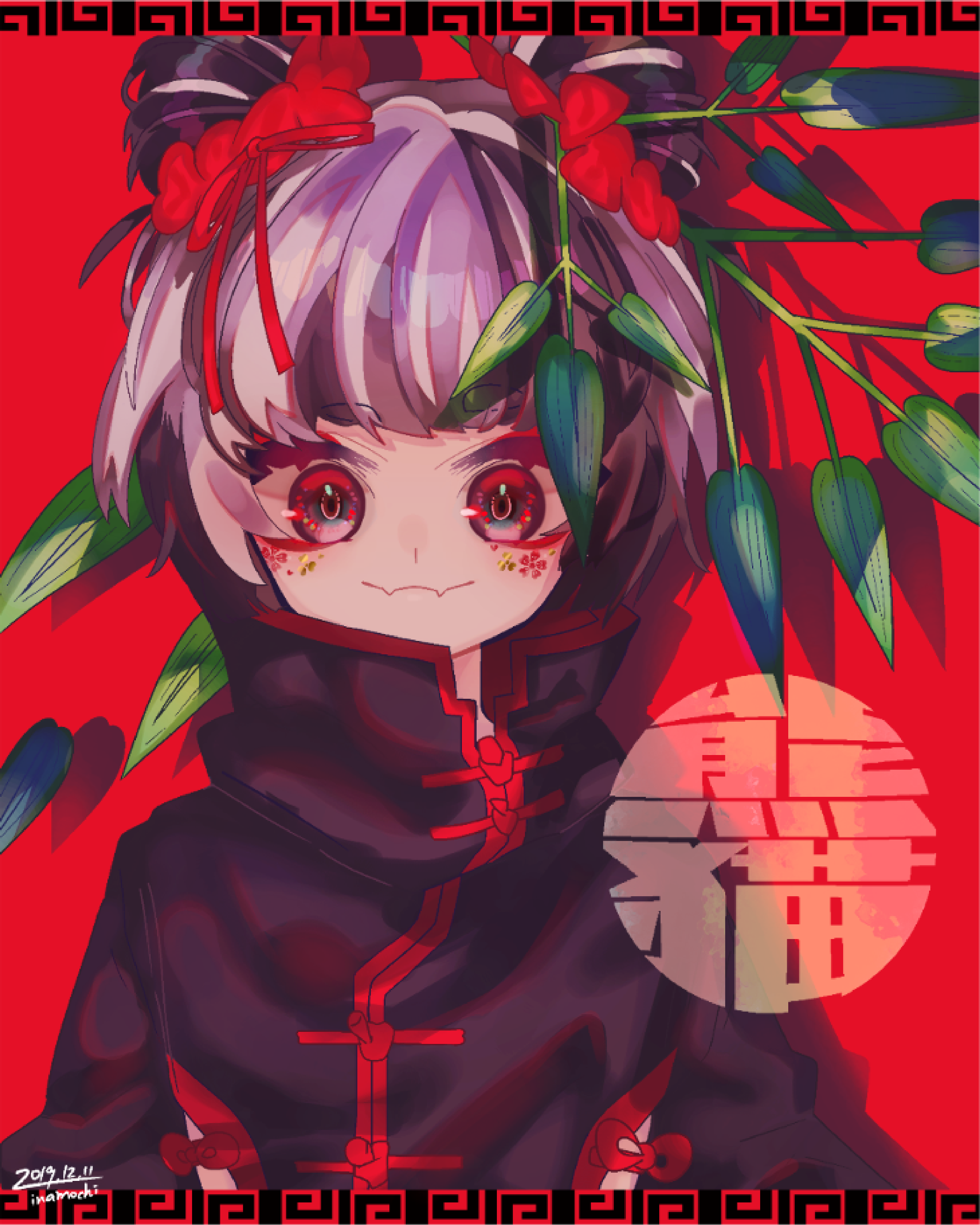 中華系女子 停止 Illustrations Art Street