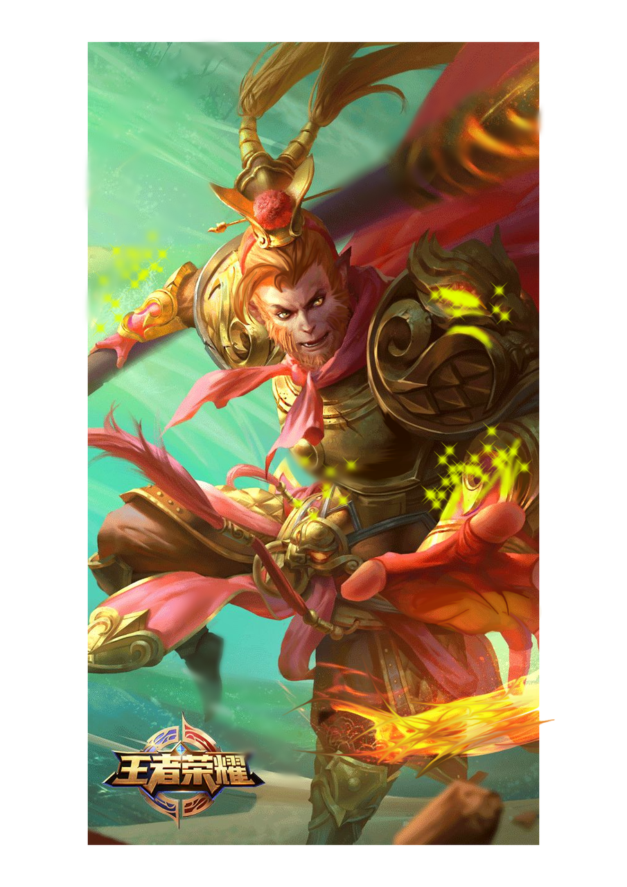 The Monkey king Bang bang - Illustrations ART street