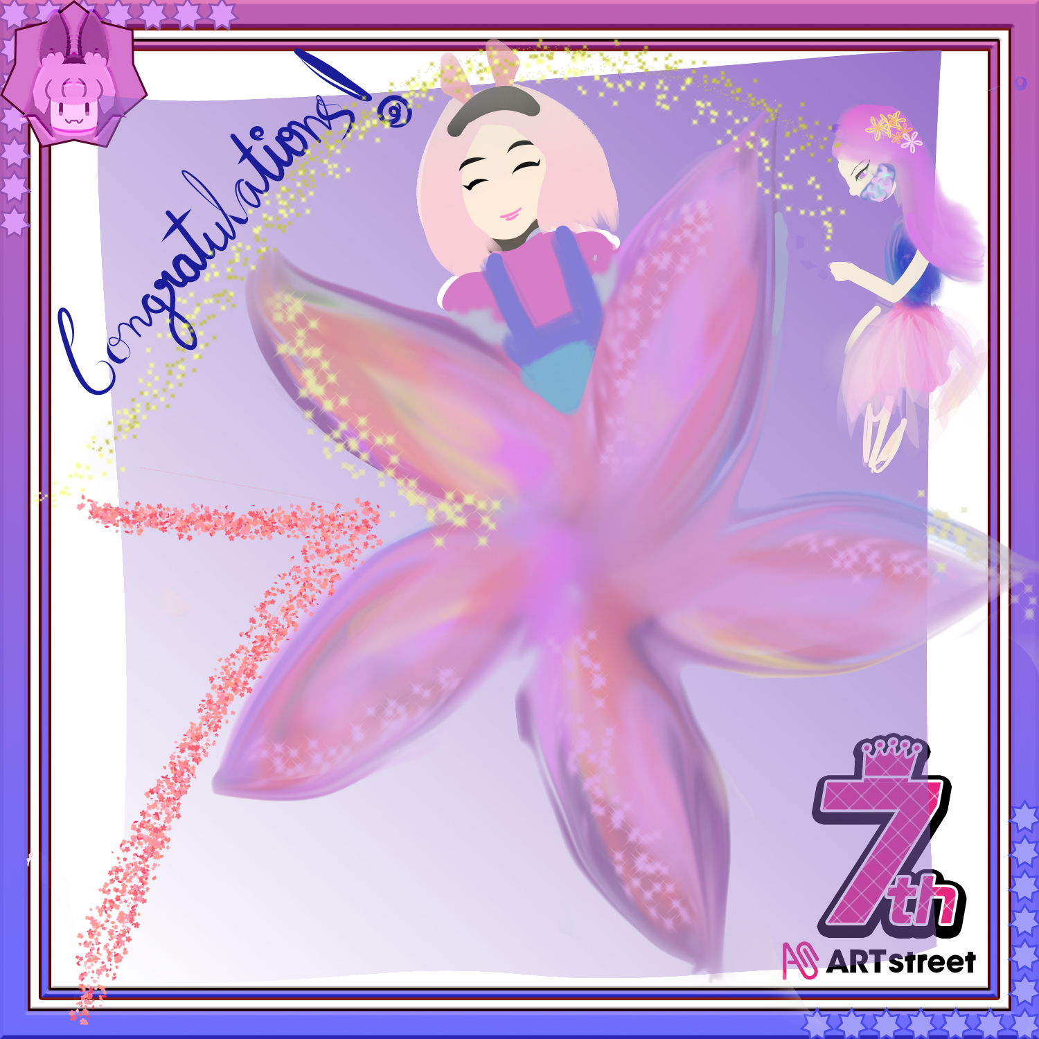 7 years of medibang Lotus - Illustrations ART street