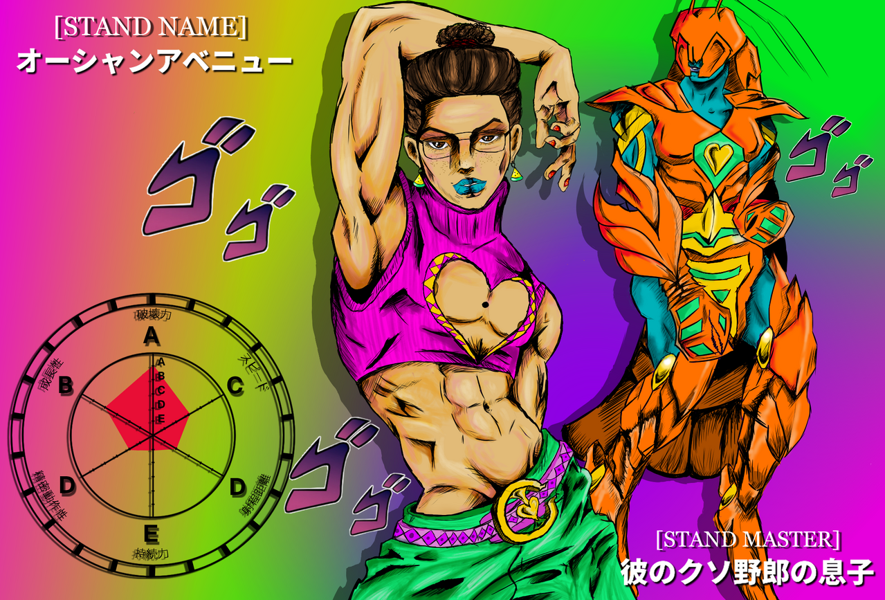 stand name ocean avenue AlxRed Illustrations ART street