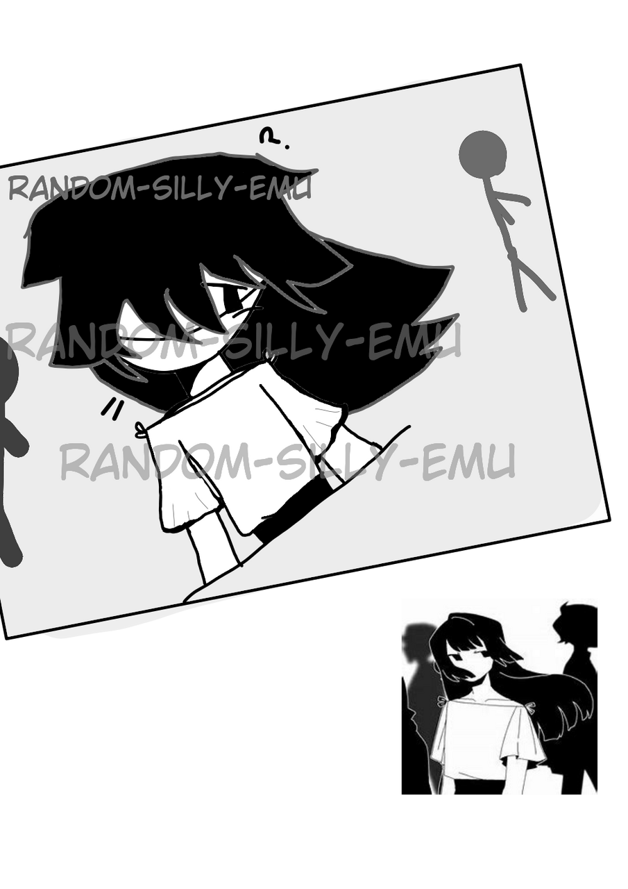 Ghost and pals, Mariyam!! Illust of Random-Silly-Emu 🎀 music art medibangpaint blackandwhite song Silly ghostandpals GhostAndPals Randomsillyemu Mariyam