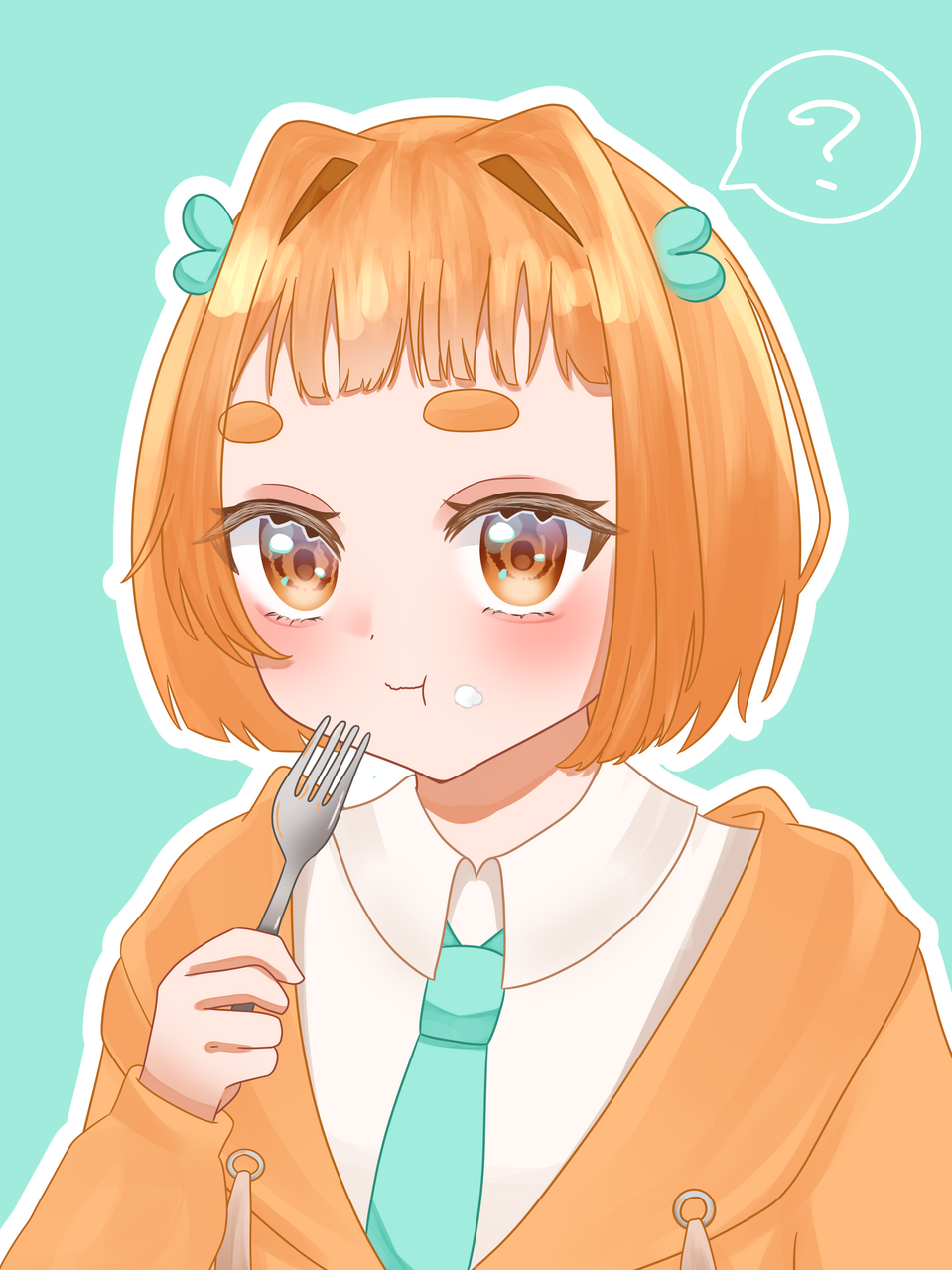 りあんさんへ！happy birthday！ Illust of 湯林檎(ゆりんご) 代選中   ᐢ◍•㉦•◍ ᐢ girl 初心者 kawaii 女の子かわいい よその子 可愛い女の子 お誕生日おめでとう かややんの生産地