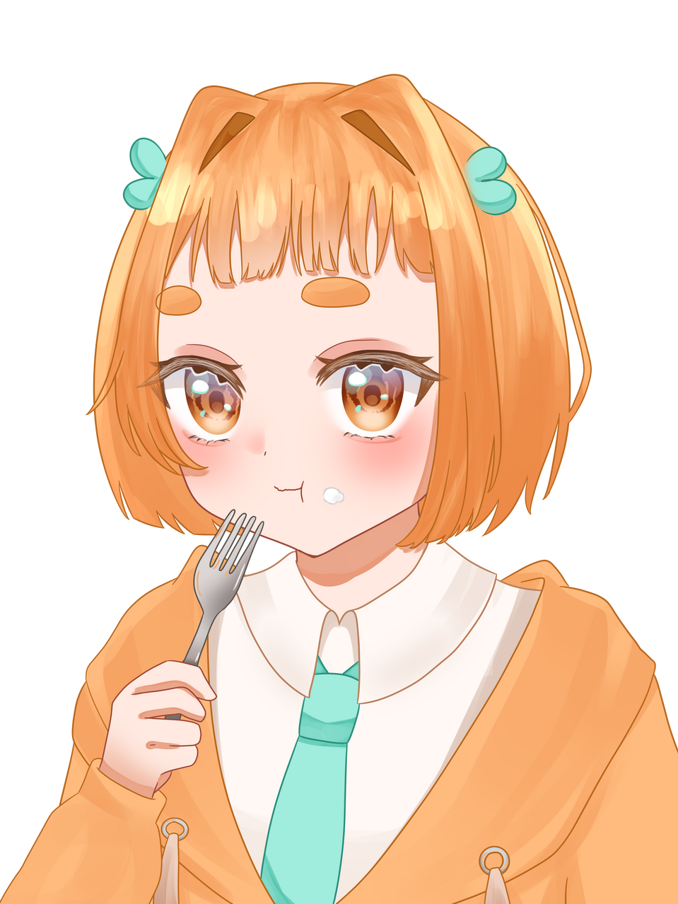 りあんさんへ！happy birthday！ Illust of 湯林檎(ゆりんご) 代選中   ᐢ◍•㉦•◍ ᐢ girl 初心者 kawaii 女の子かわいい よその子 可愛い女の子 お誕生日おめでとう かややんの生産地