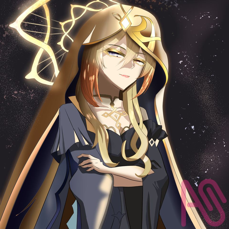 黄金 Illust of マギル blonde GenshinImpact レインドット