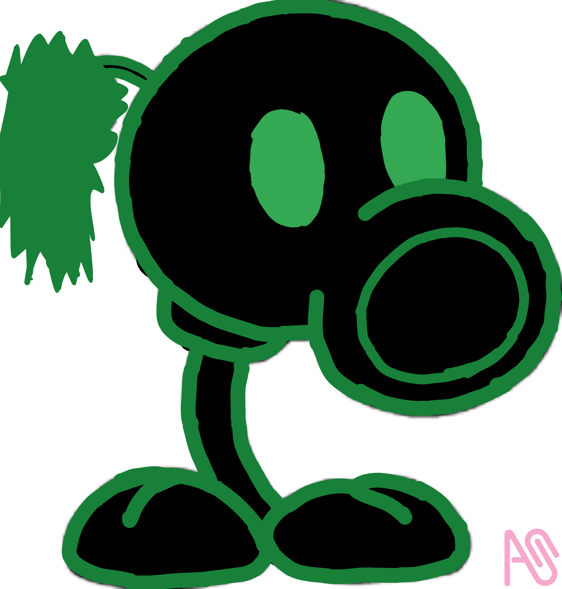 FNF vs nightmare peashooter *fanart* FNF GOD ARTIST Illustrations ART