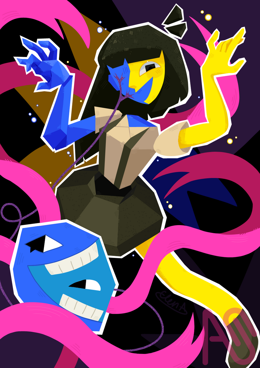 ENA 💙💛 Zinger - イラスト ART street (アートストリート)